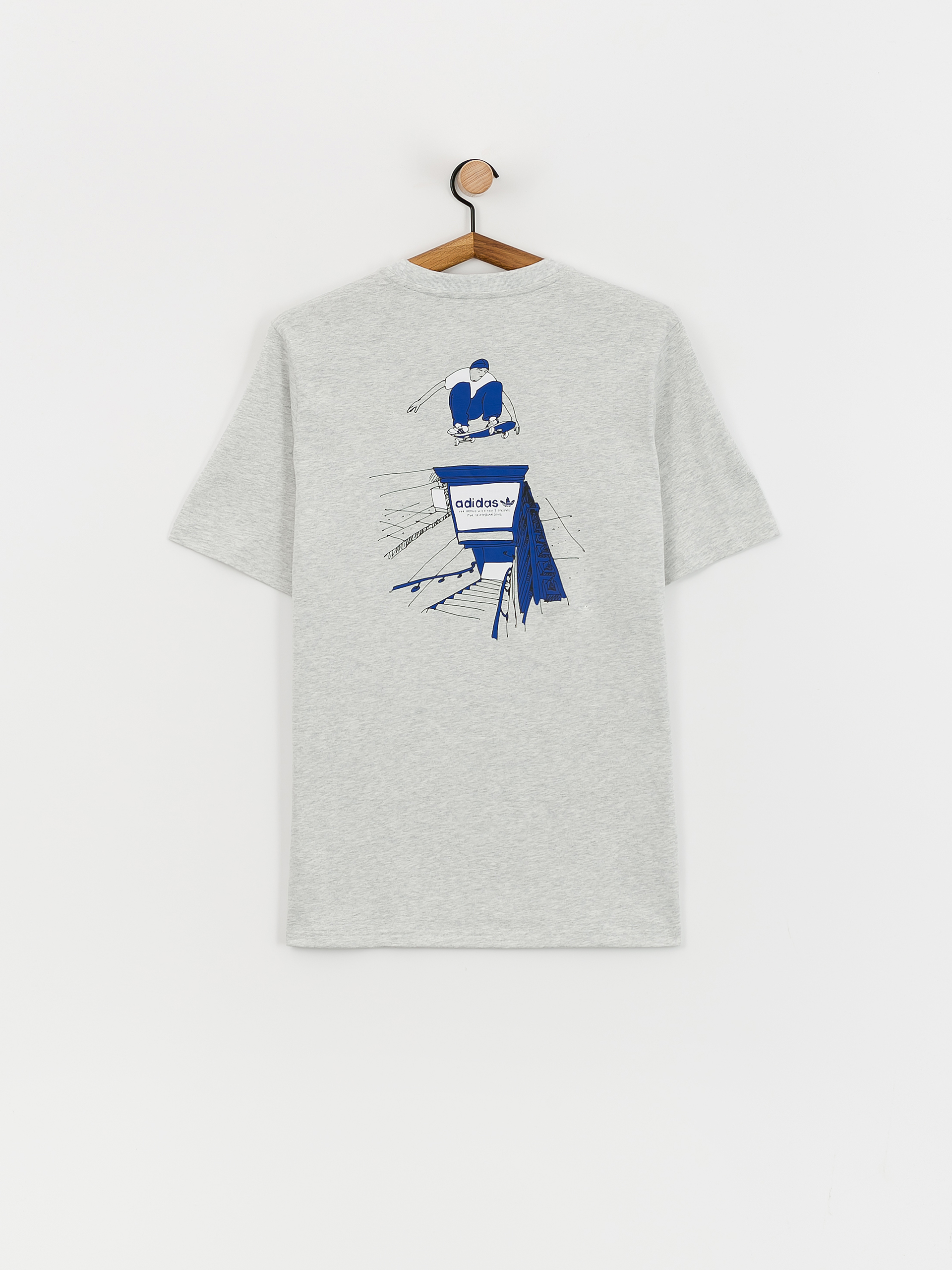 Футболка adidas Hjones (lgreyh/multco)