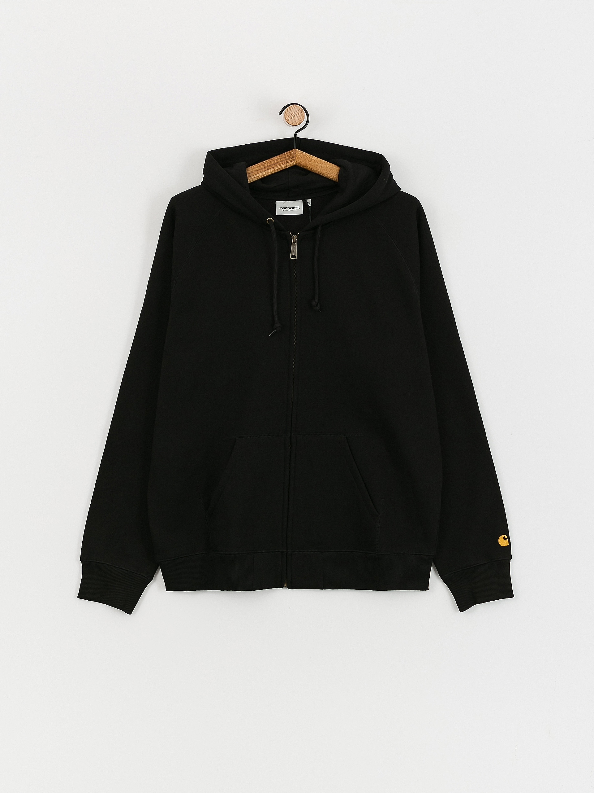 Худі Carhartt WIP Chase ZHD (black/gold)