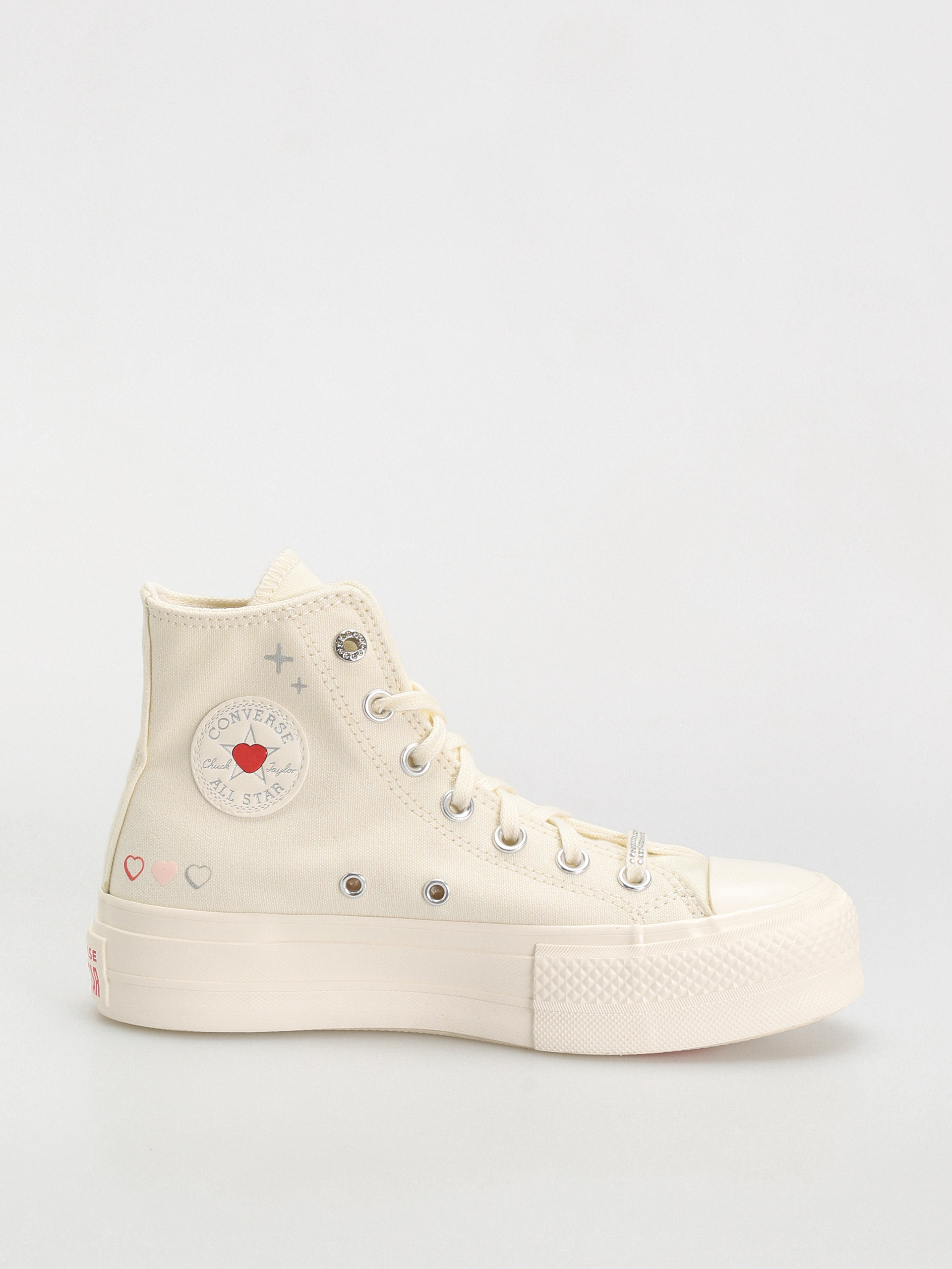 Кеди Converse Chuck Taylor All Star Lift Hi Wmn (khaki/off white)