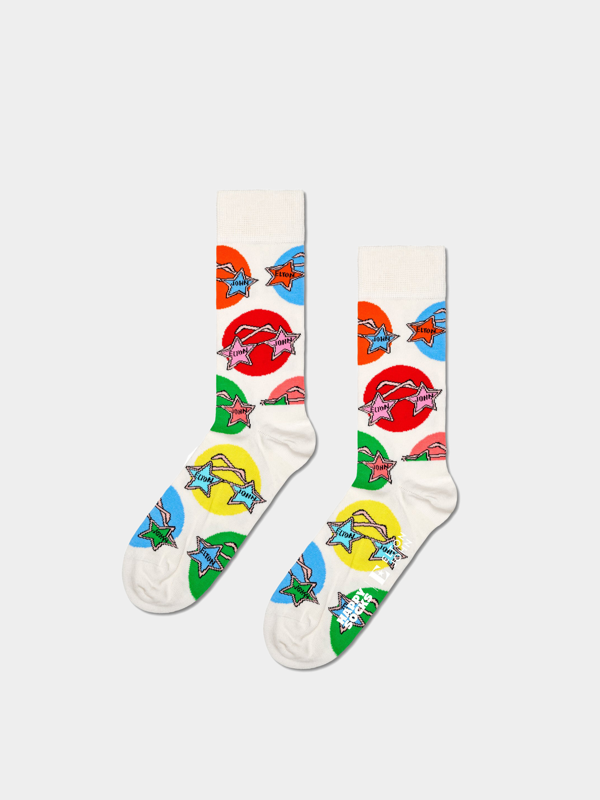  Шкарпетки Happy Socks Elton Glasses (white)