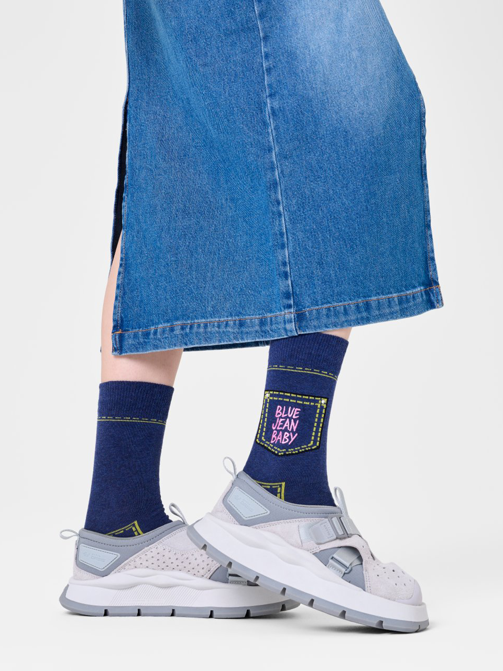  Шкарпетки Happy Socks Blue Jean Baby (blue)