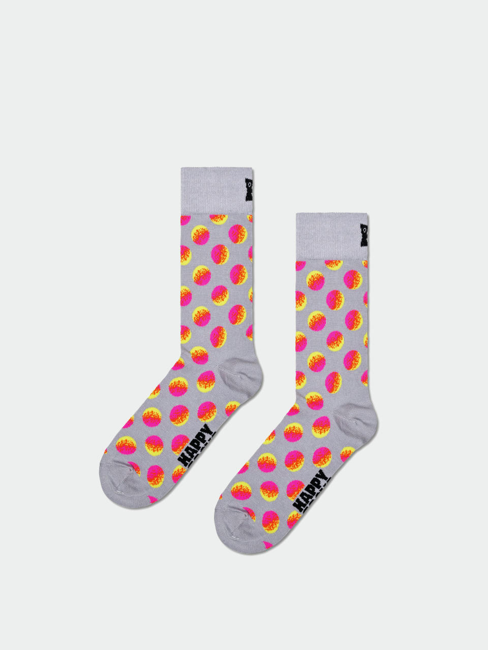  Шкарпетки Happy Socks Faded Big Dot (grey)