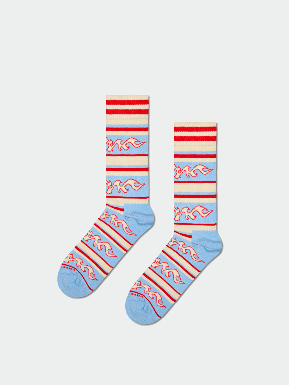  Шкарпетки Happy Socks Flaming Stripe (beige)