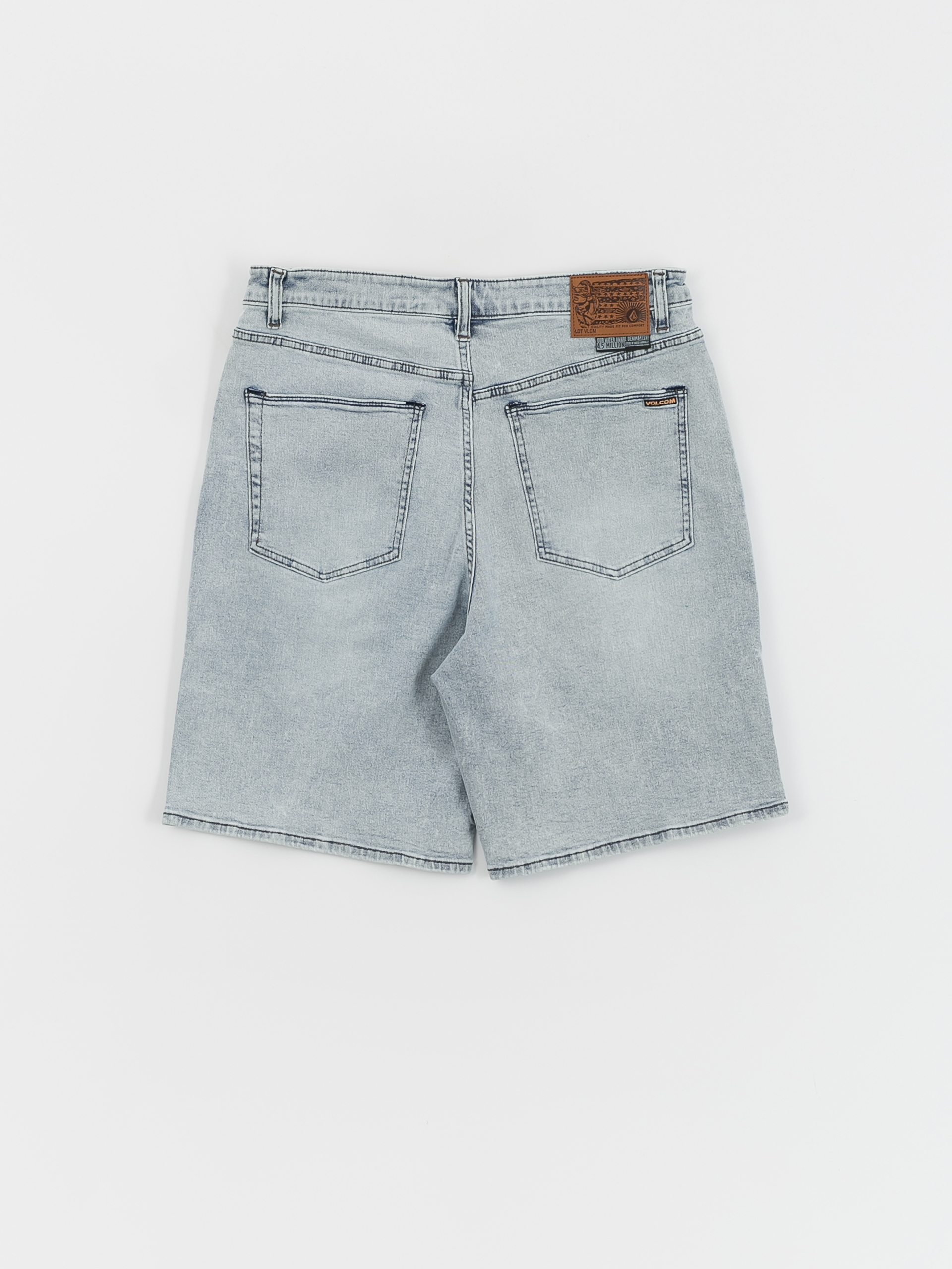 Шорти Volcom Billow Denim (desert dirt indigo)