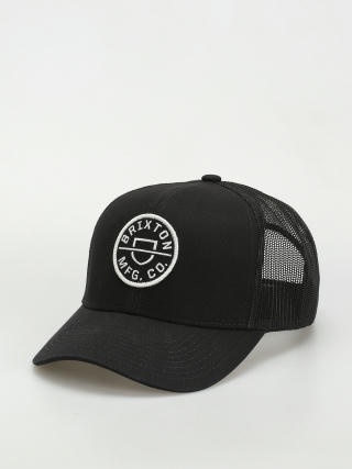 Кепка Brixton Crest X Mp Mesh Cap (black/black)