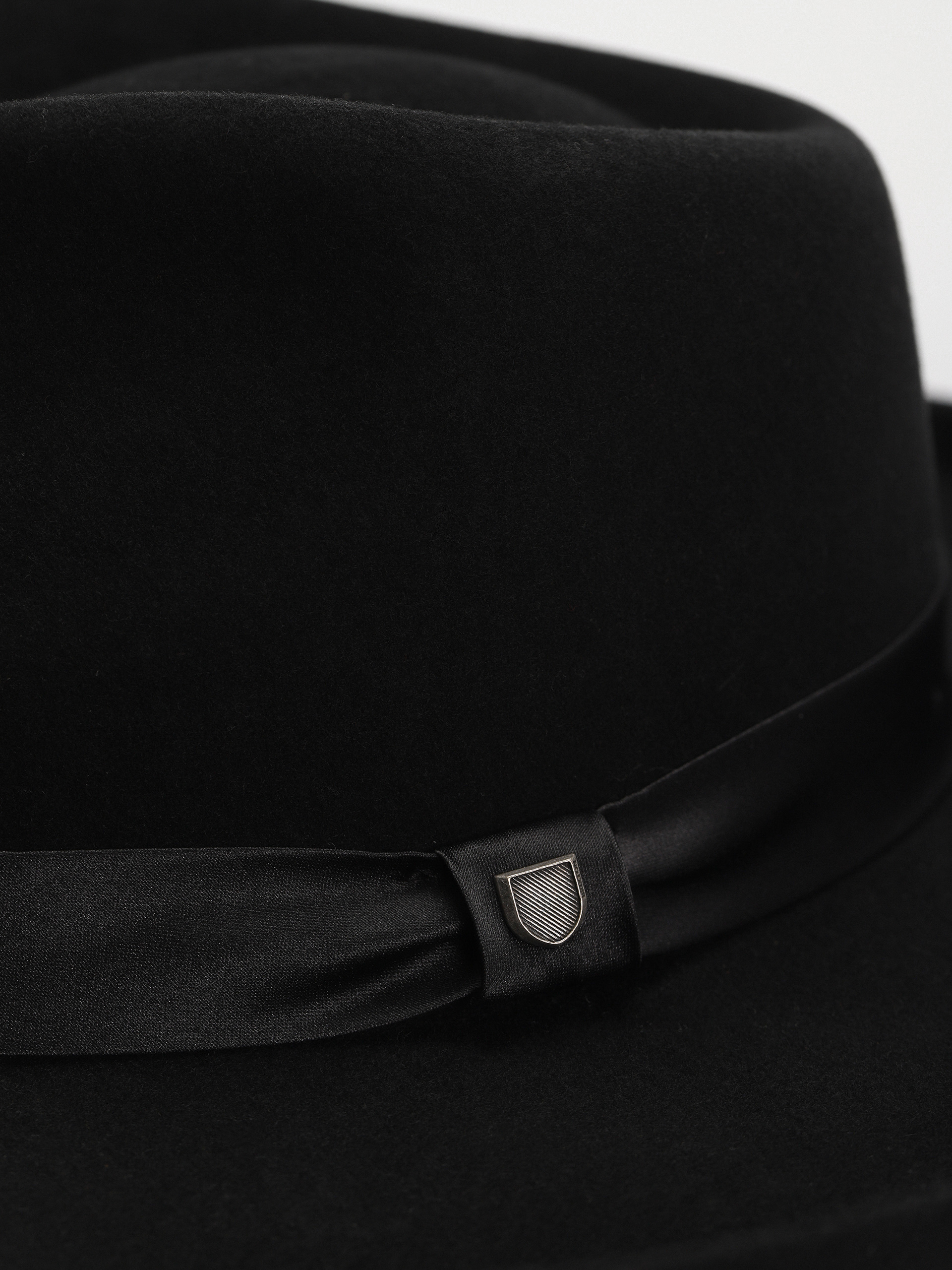 Капелюх Brixton Victoria Felt Fedora Wmn (black/black satin)