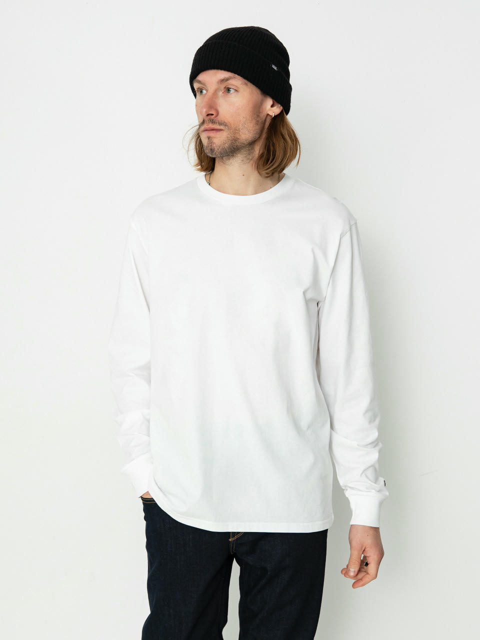 Лонгслів Carhartt WIP Base (white/black)