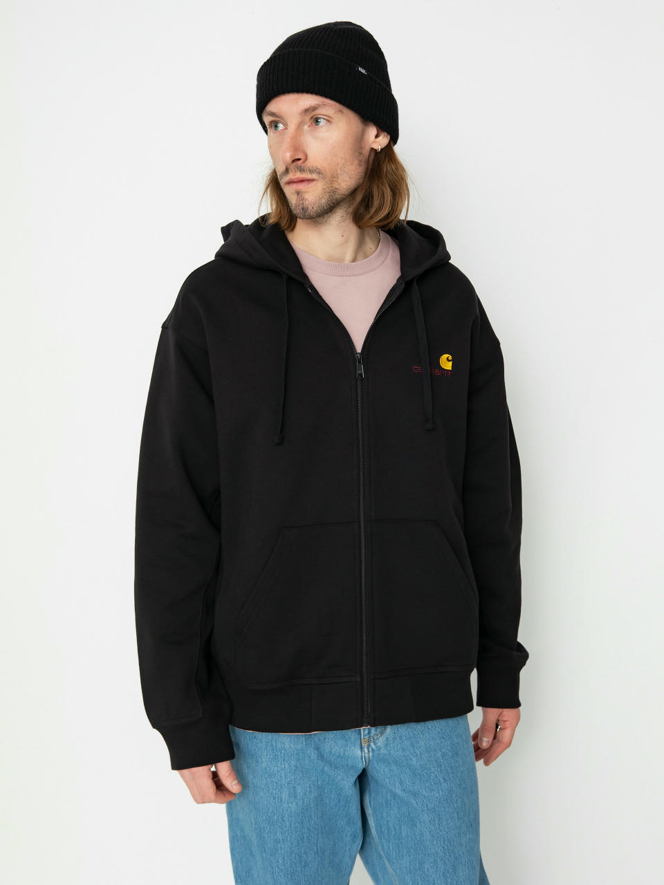 Худі Carhartt WIP American Script ZHD (black)