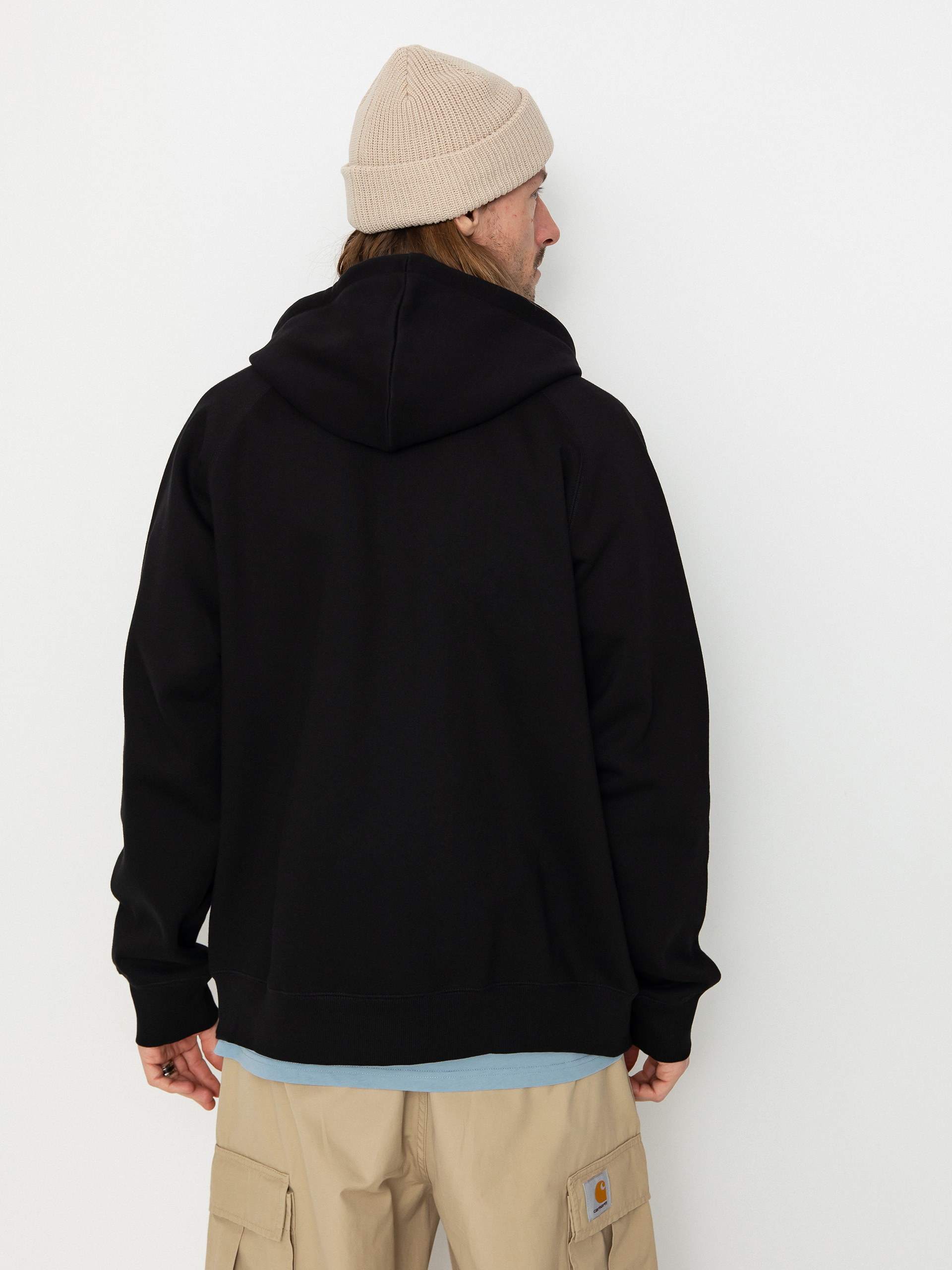 Худі Carhartt WIP Chase ZHD (black/gold)