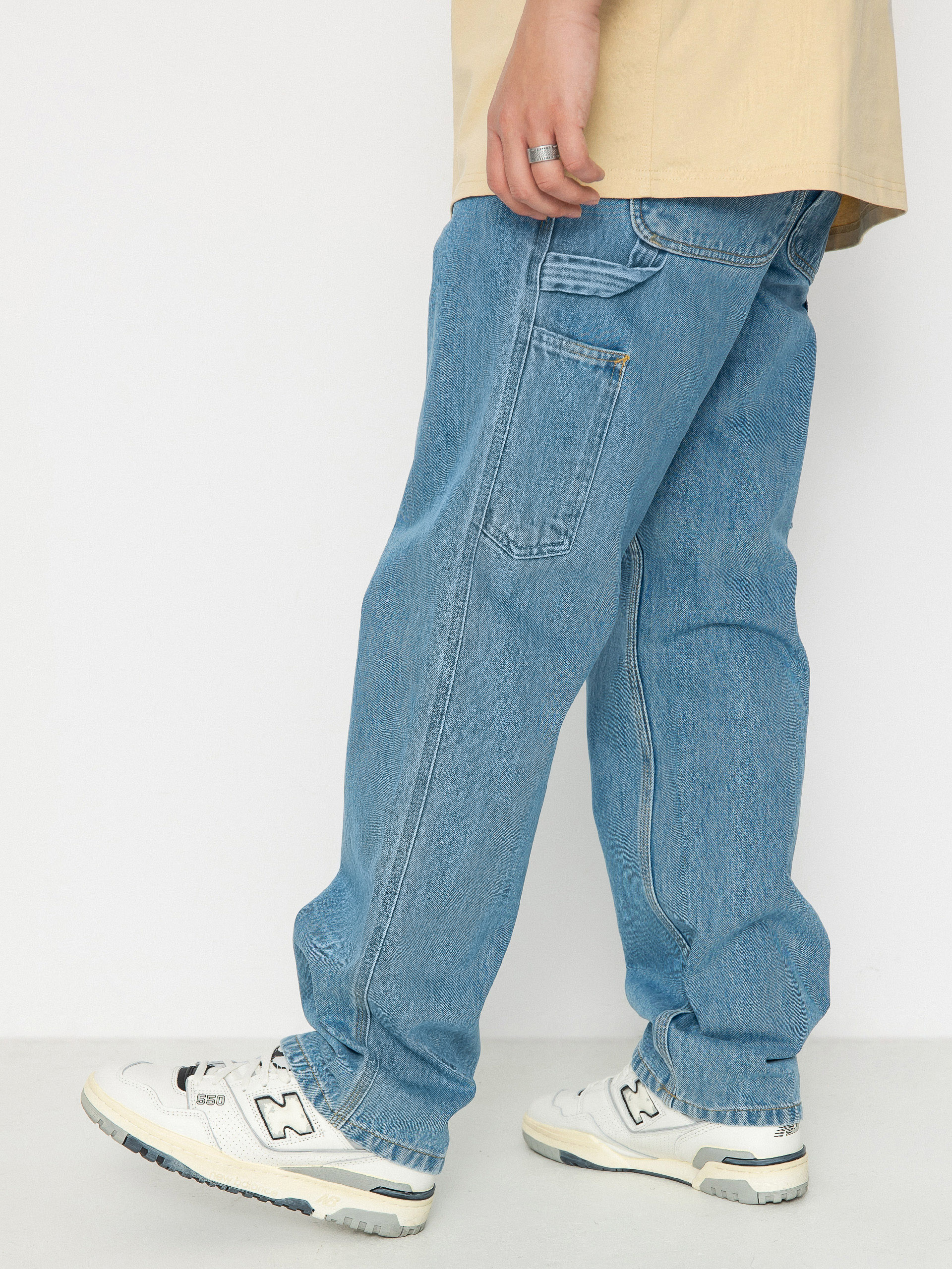 Штани Carhartt WIP Single Knee (blue)