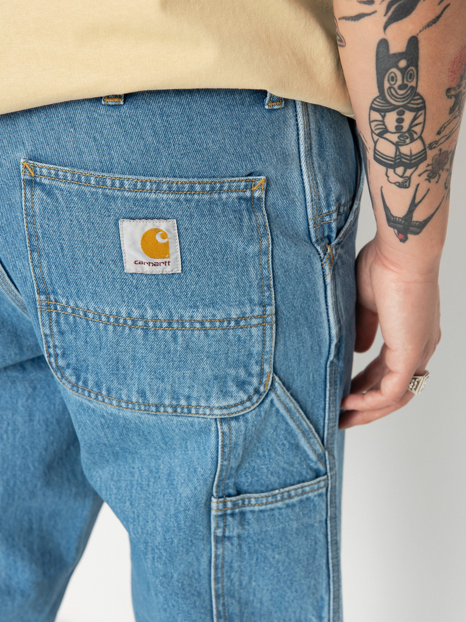 Штани Carhartt WIP Single Knee (blue)