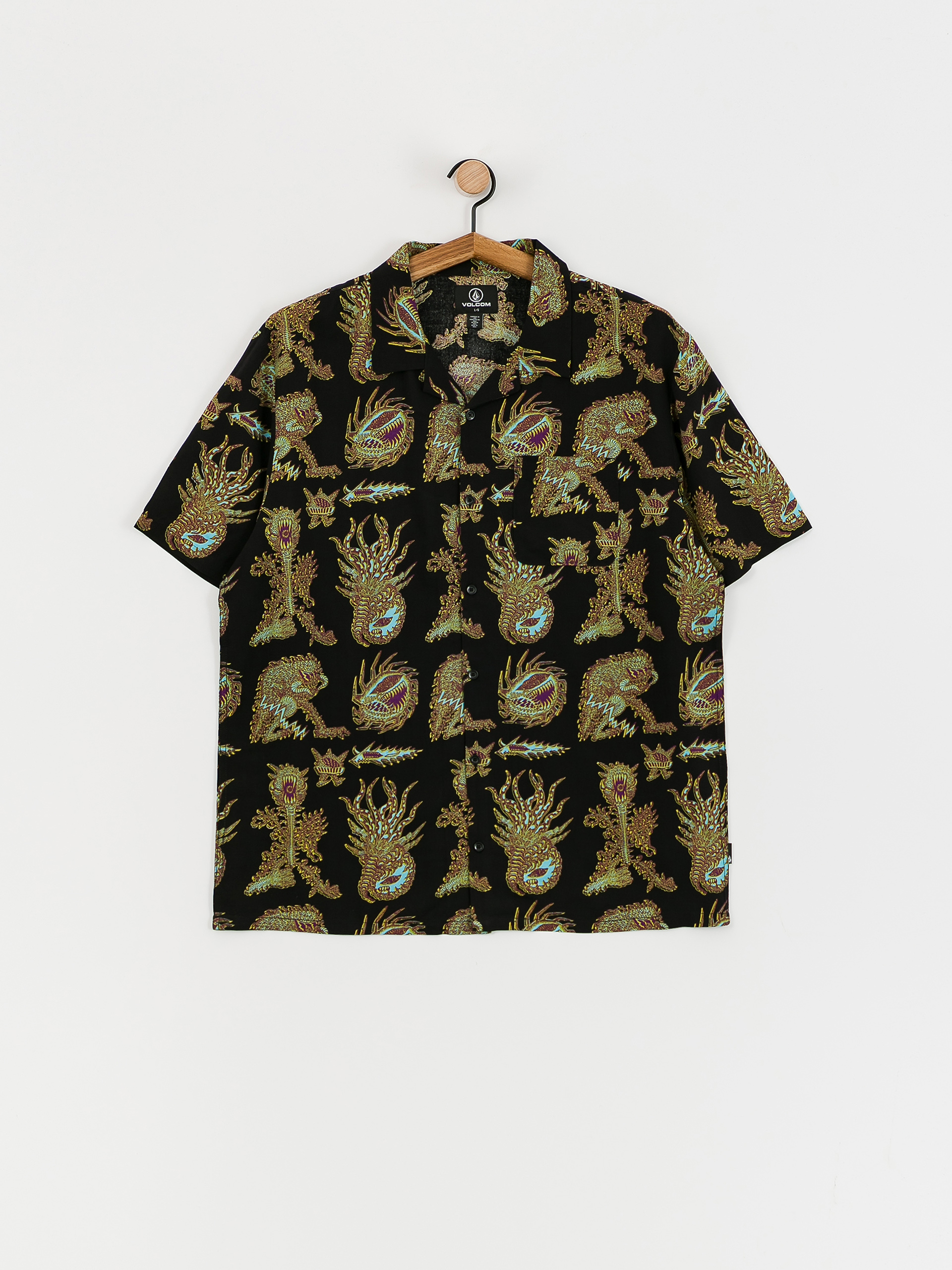 Сорочка Volcom Fa Tetsunori (black)