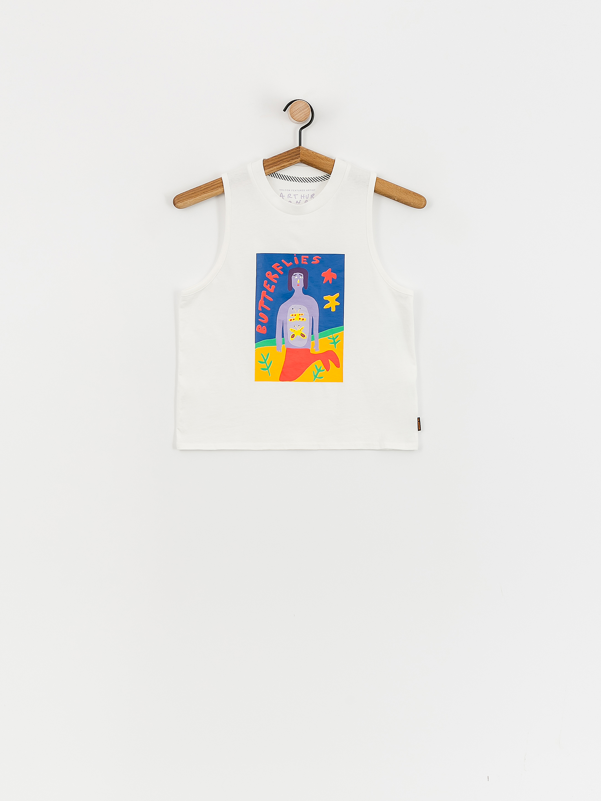  Футболка Volcom Fa Arthur Longo Wmn (star white)