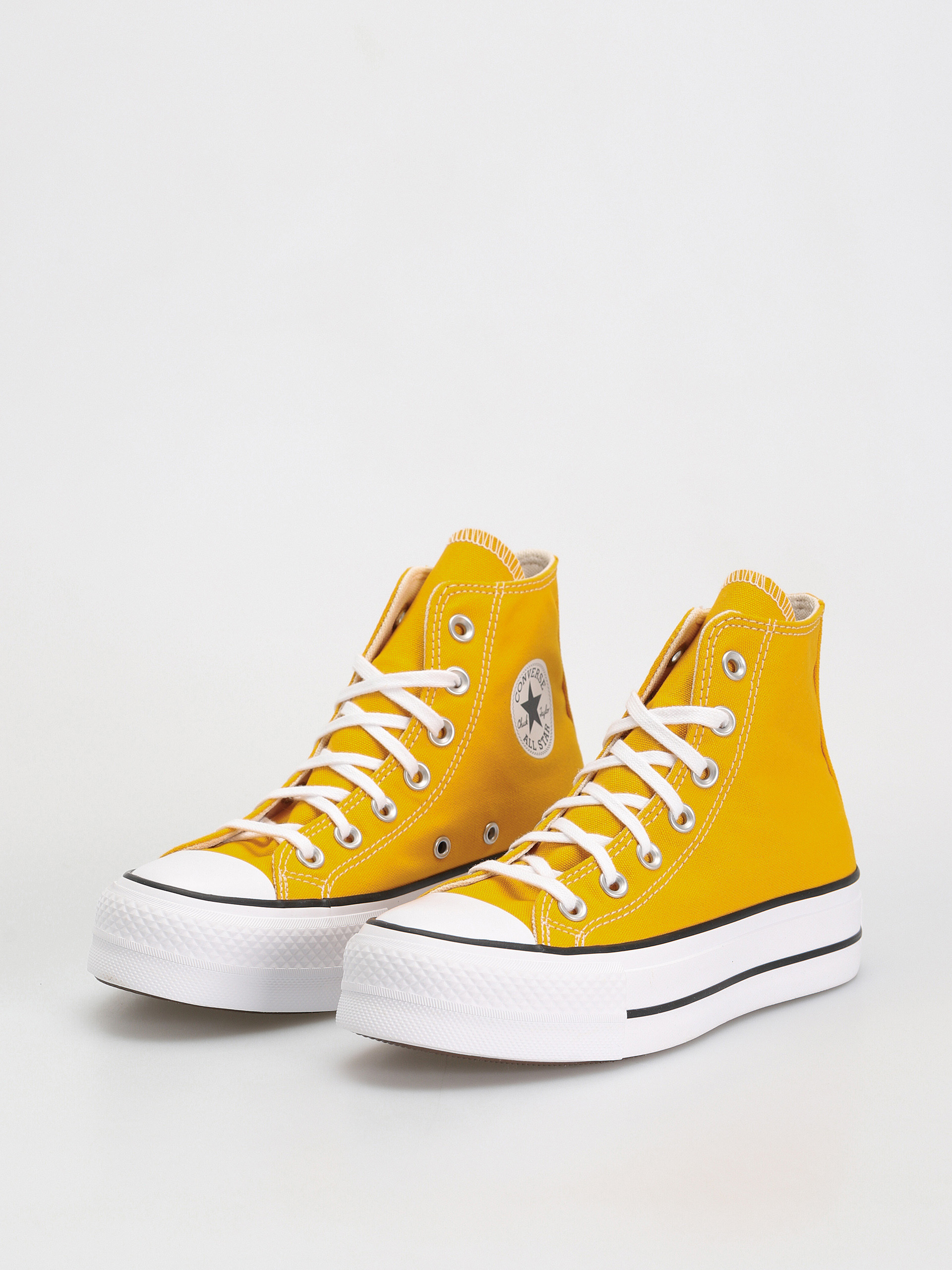 Кеди Converse Chuck Taylor All Star Lift Hi Wmn (dark yellow)