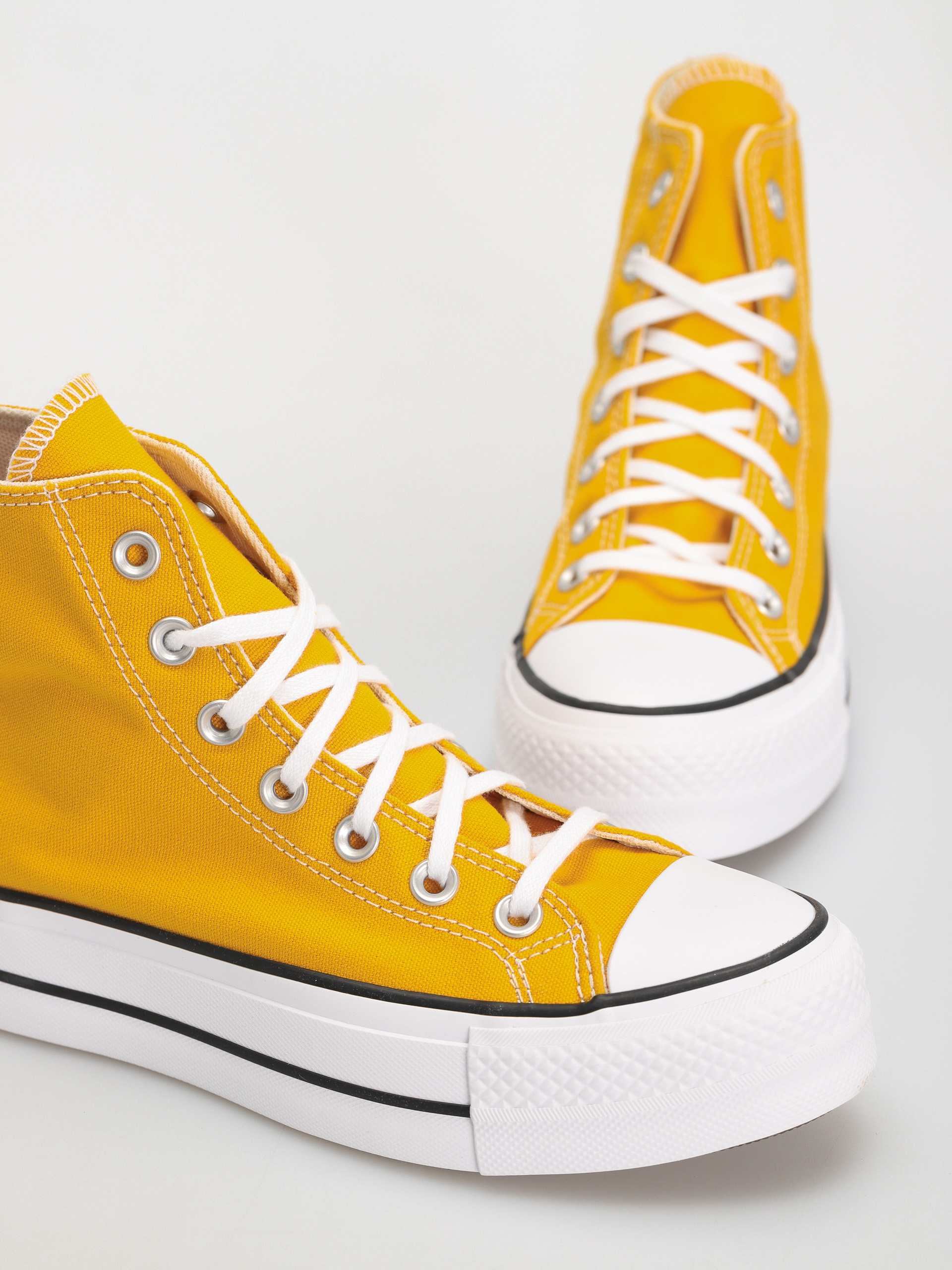 Кеди Converse Chuck Taylor All Star Lift Hi Wmn (dark yellow)