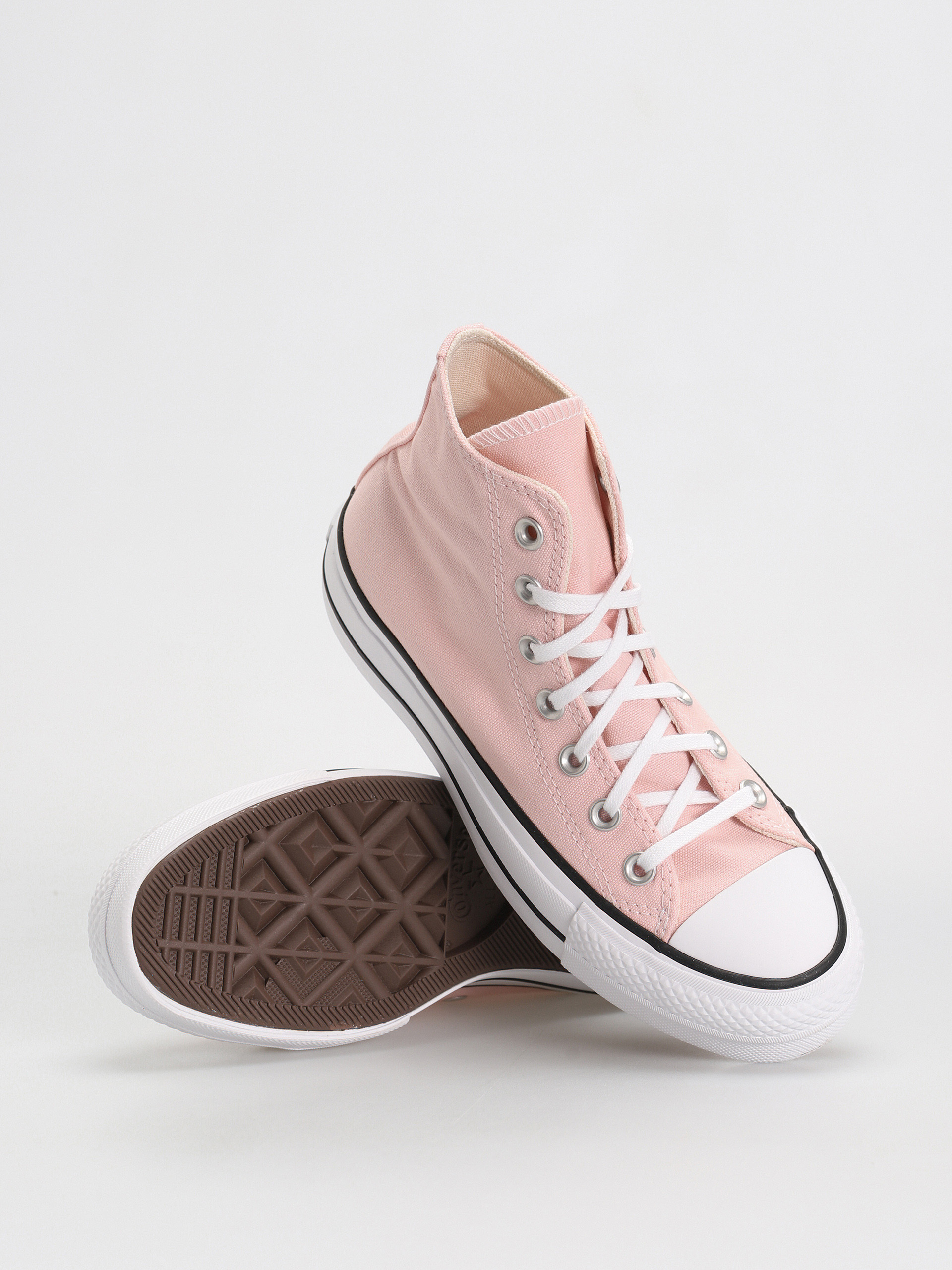 Кеди Converse Chuck Taylor All Star Lift Hi Wmn (pink/parchment)