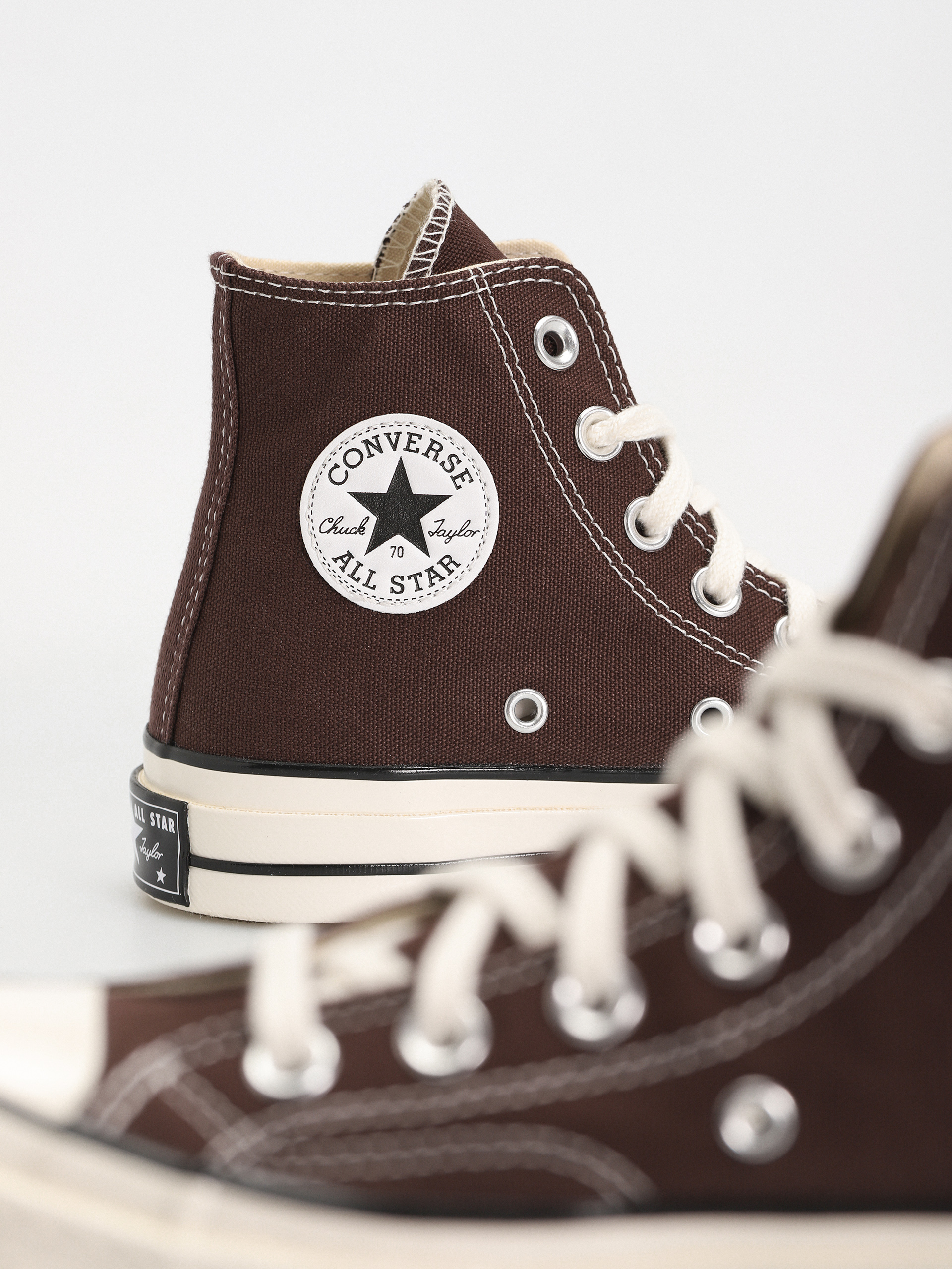Кеди Converse Chuck 70 Hi (dark chocolate/black)