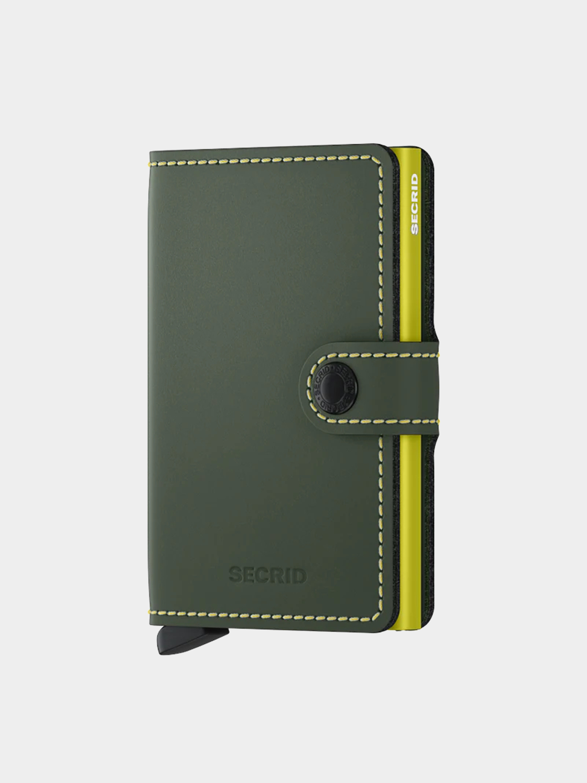 Гаманець Secrid Miniwallet (matte green & lime)