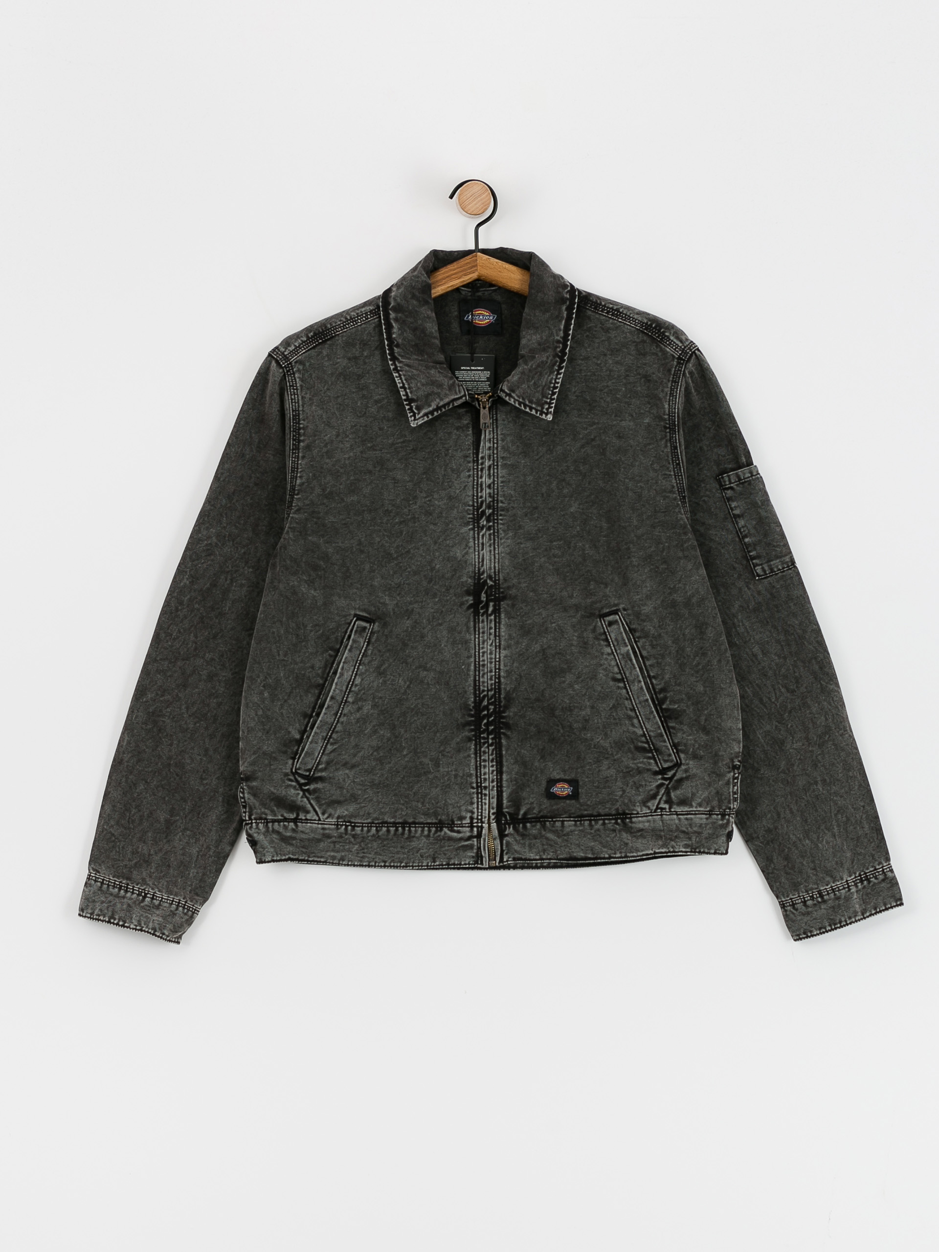Куртка Dickies Newington (dble dye/acid wash black)