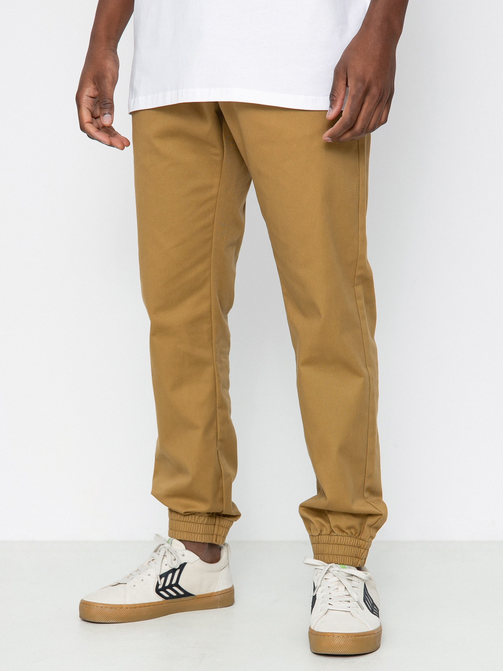 Штани Volcom Frickin Slim Jogger (dark khaki)