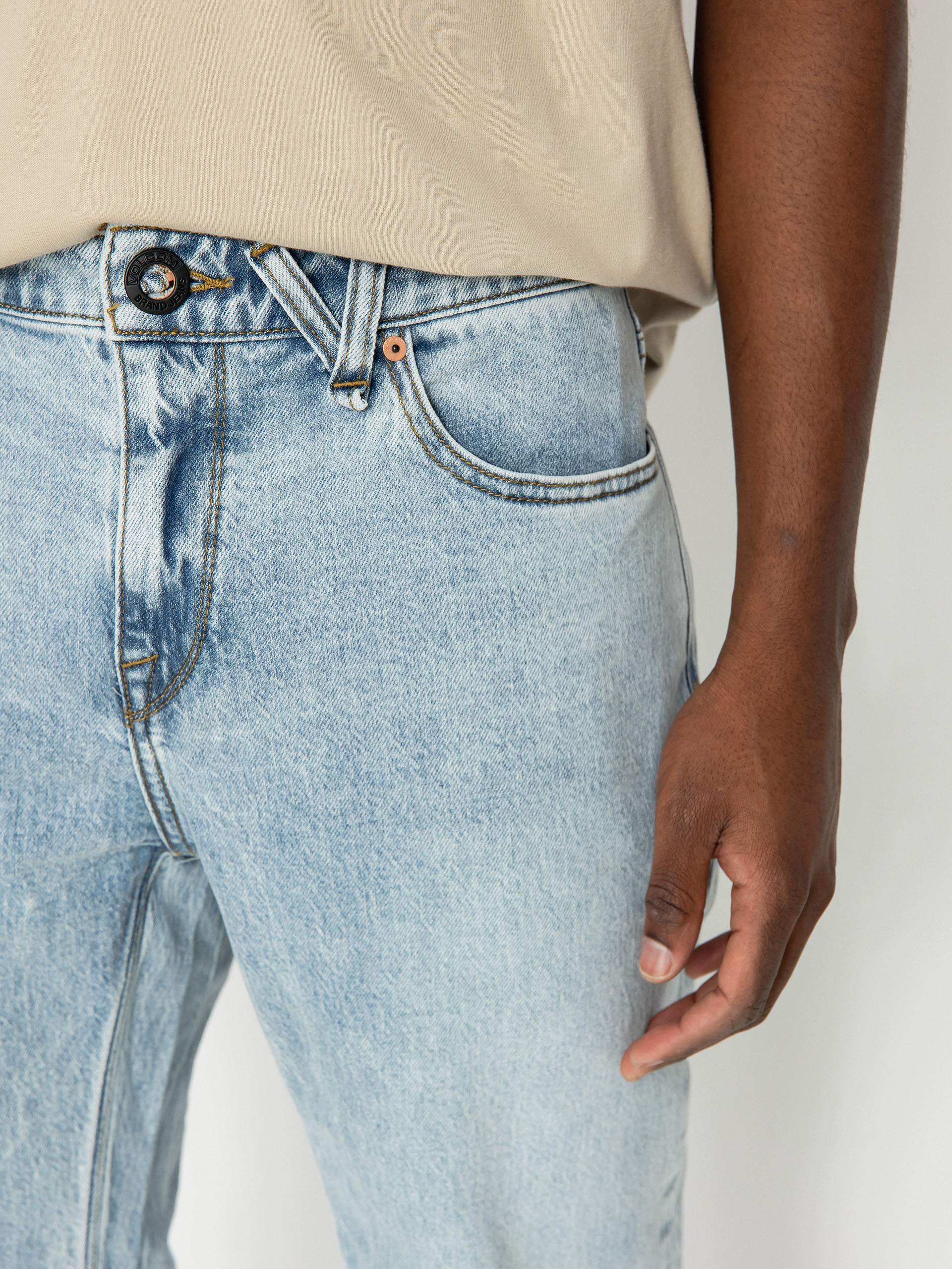 Штани Volcom Solver Denim (heavy worn faded)