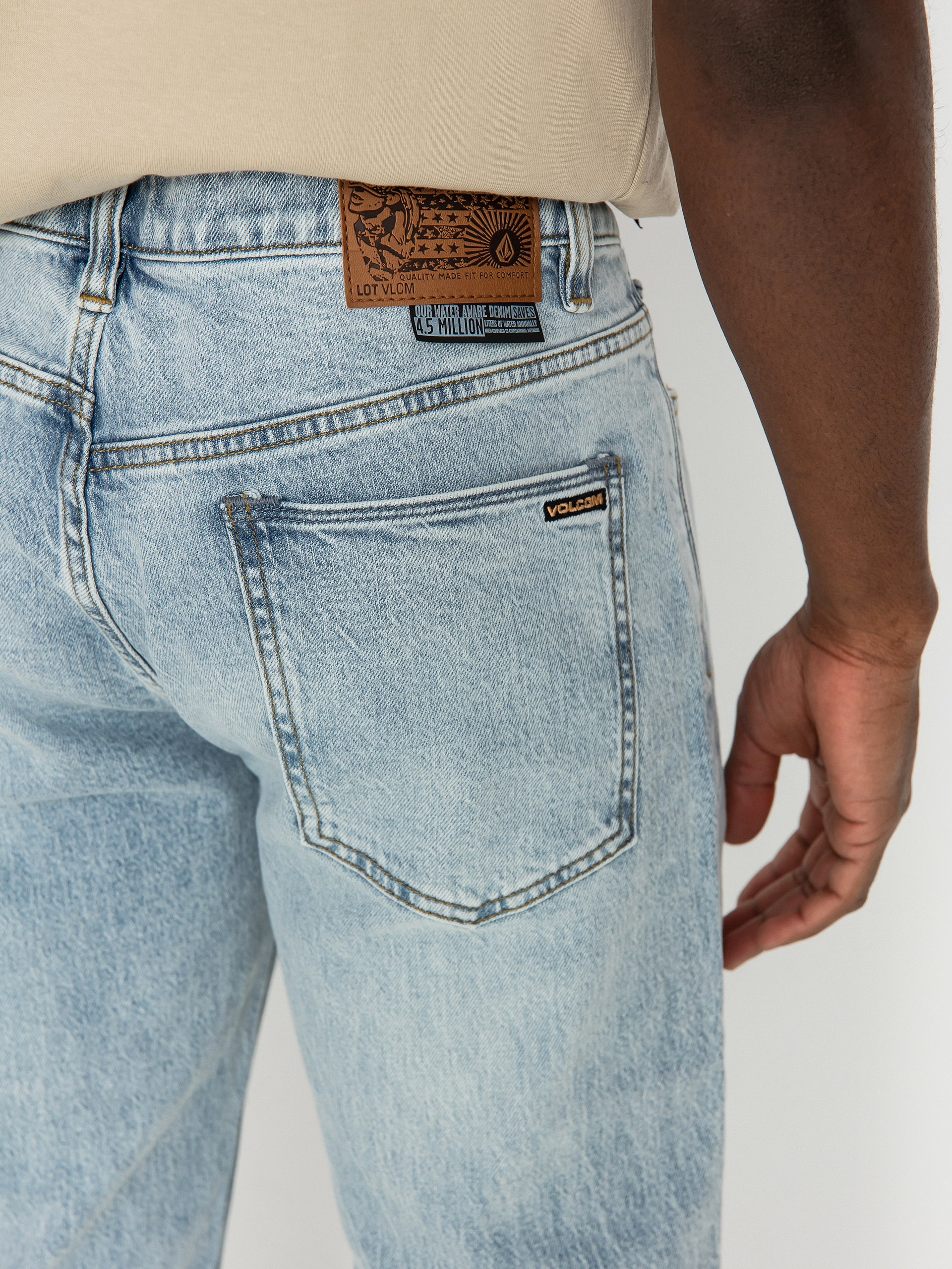 Штани Volcom Solver Denim (heavy worn faded)