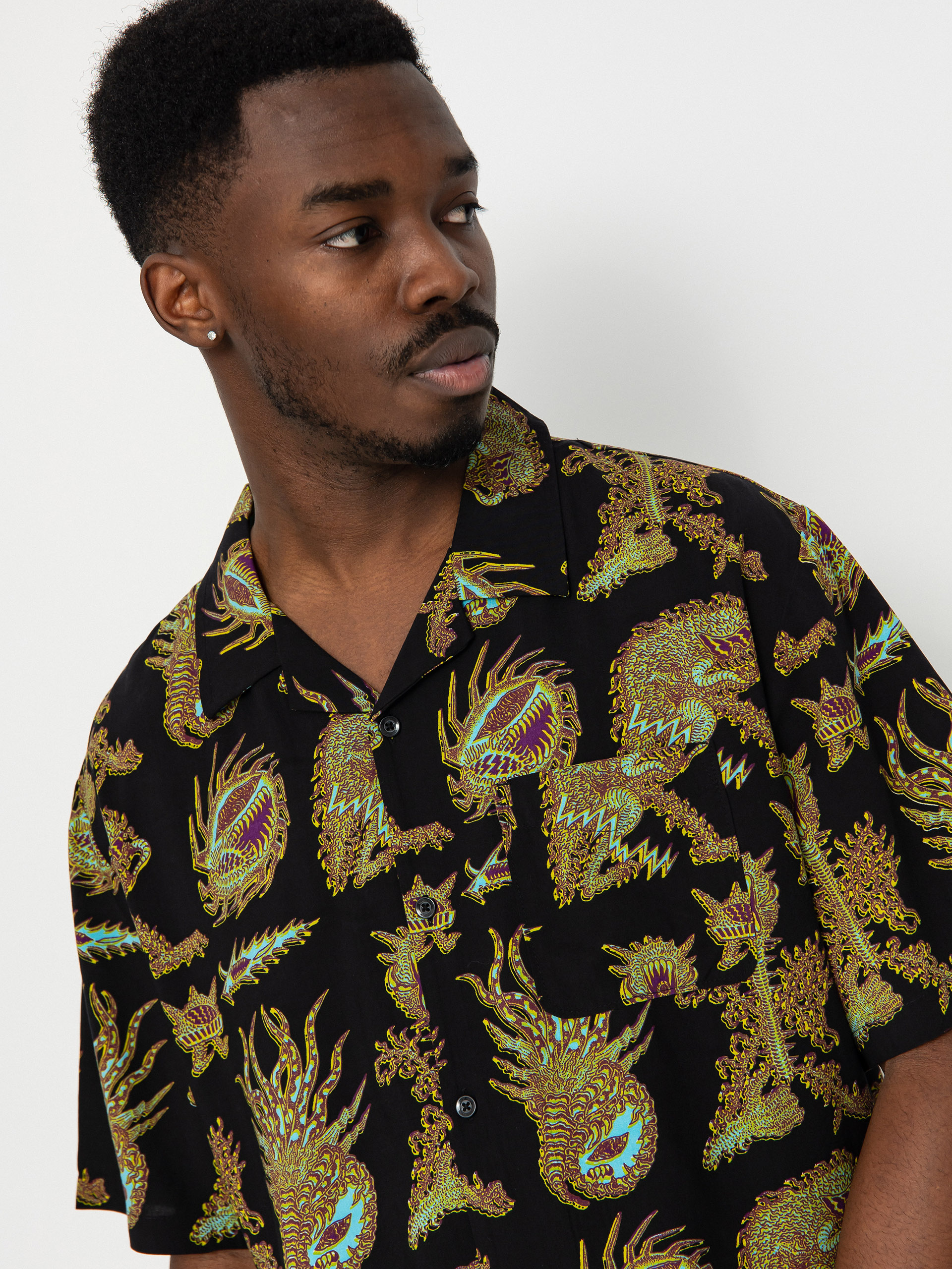 Сорочка Volcom Fa Tetsunori (black)