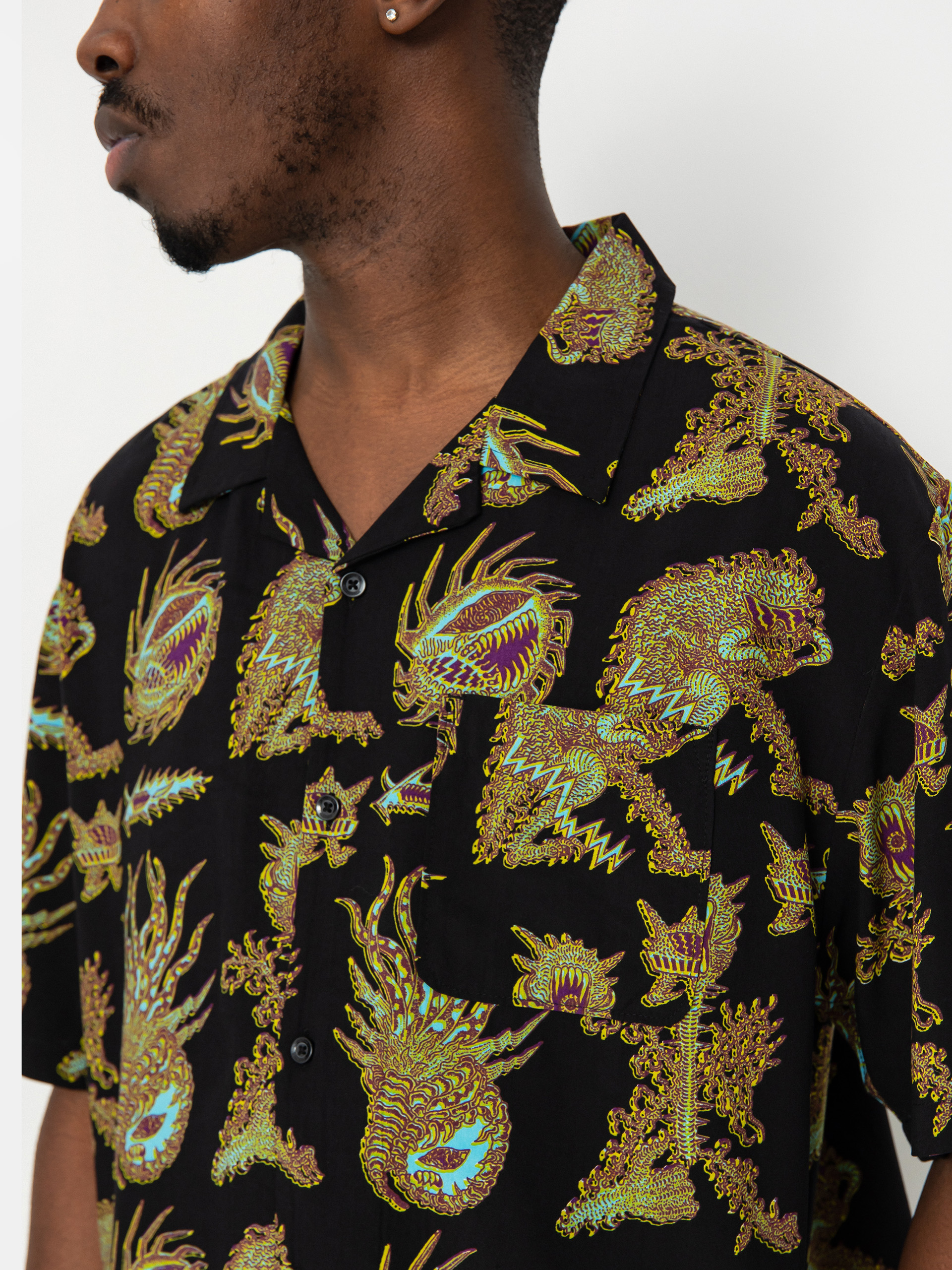 Сорочка Volcom Fa Tetsunori (black)