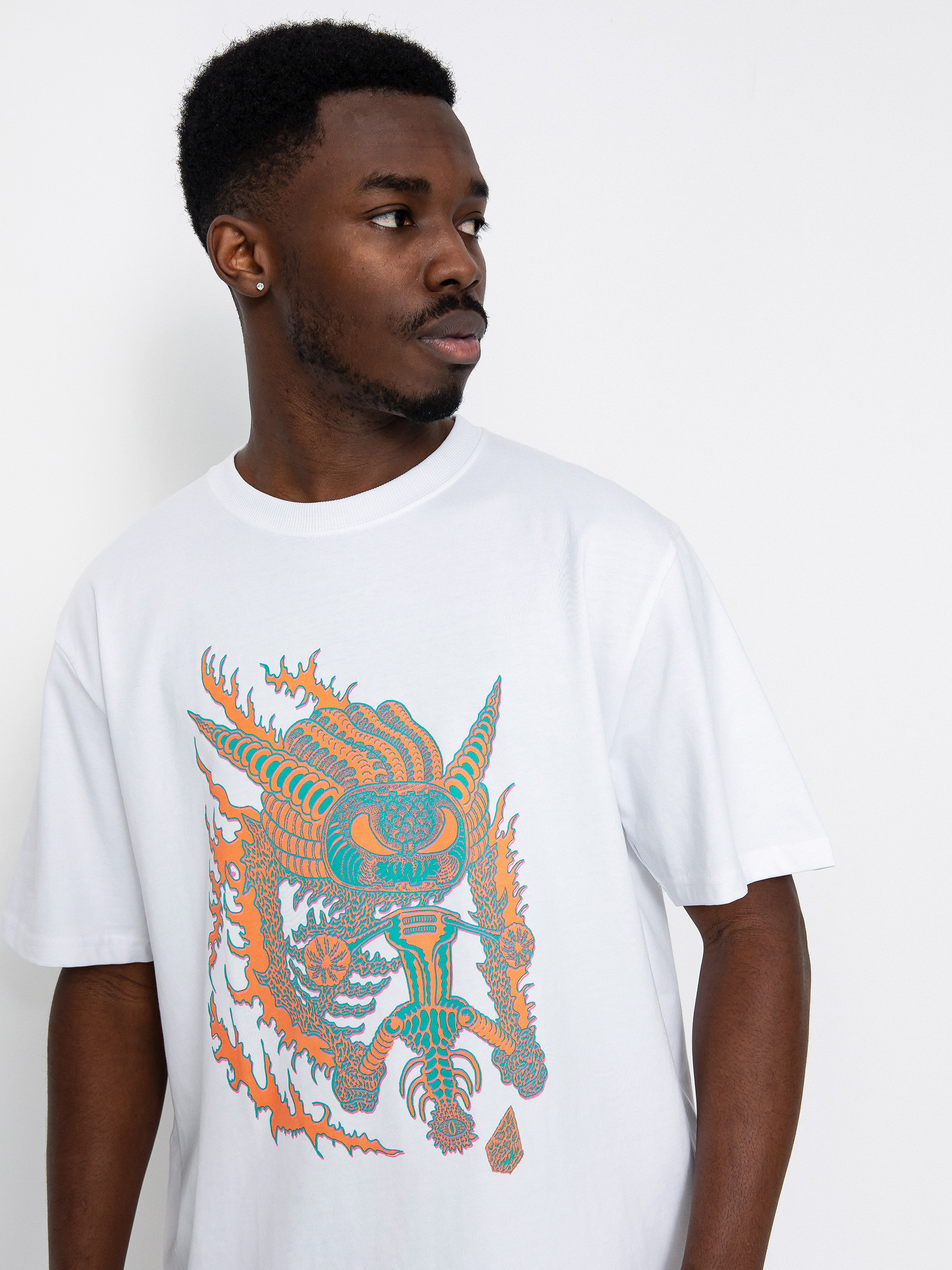 Футболка Volcom Fa Tetsunori 1 (white)