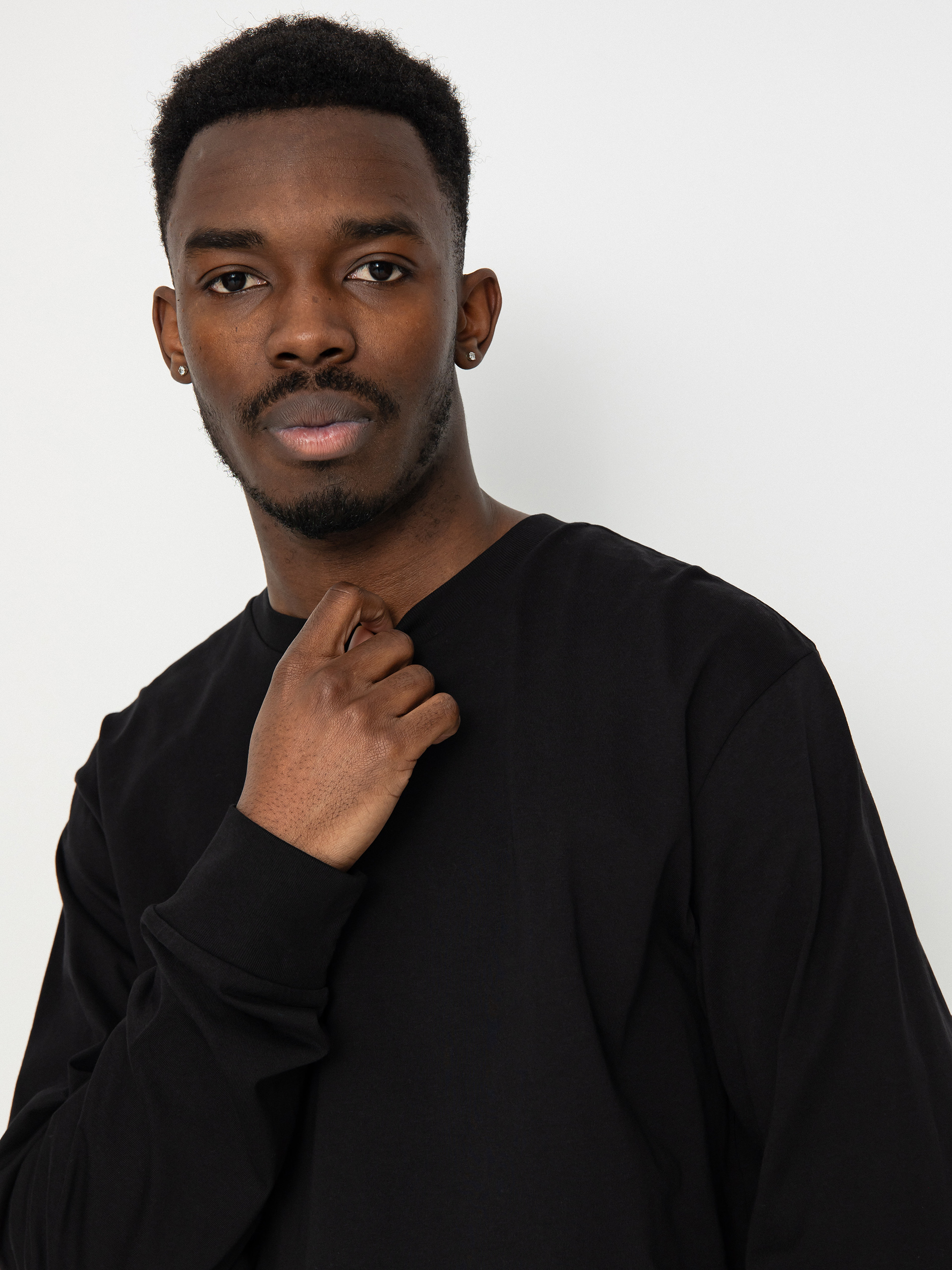 Лонгслів Carhartt WIP Base (black/white)