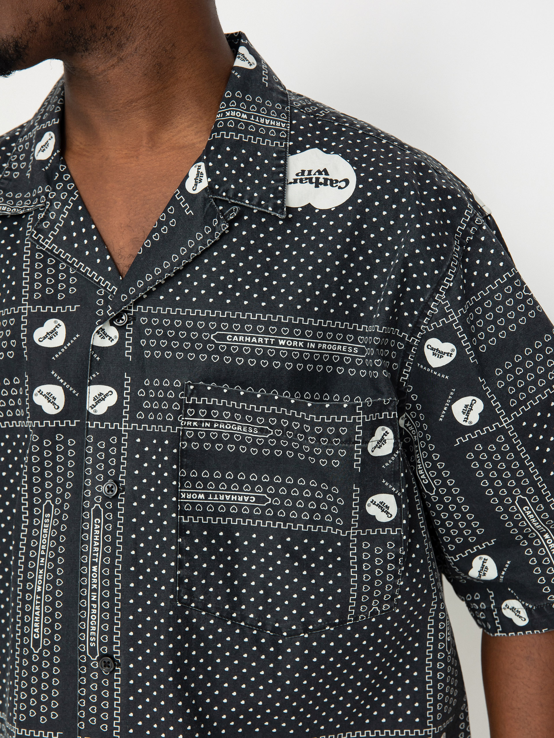 Сорочка Carhartt WIP Heart Bandana (heart bandana print/black)