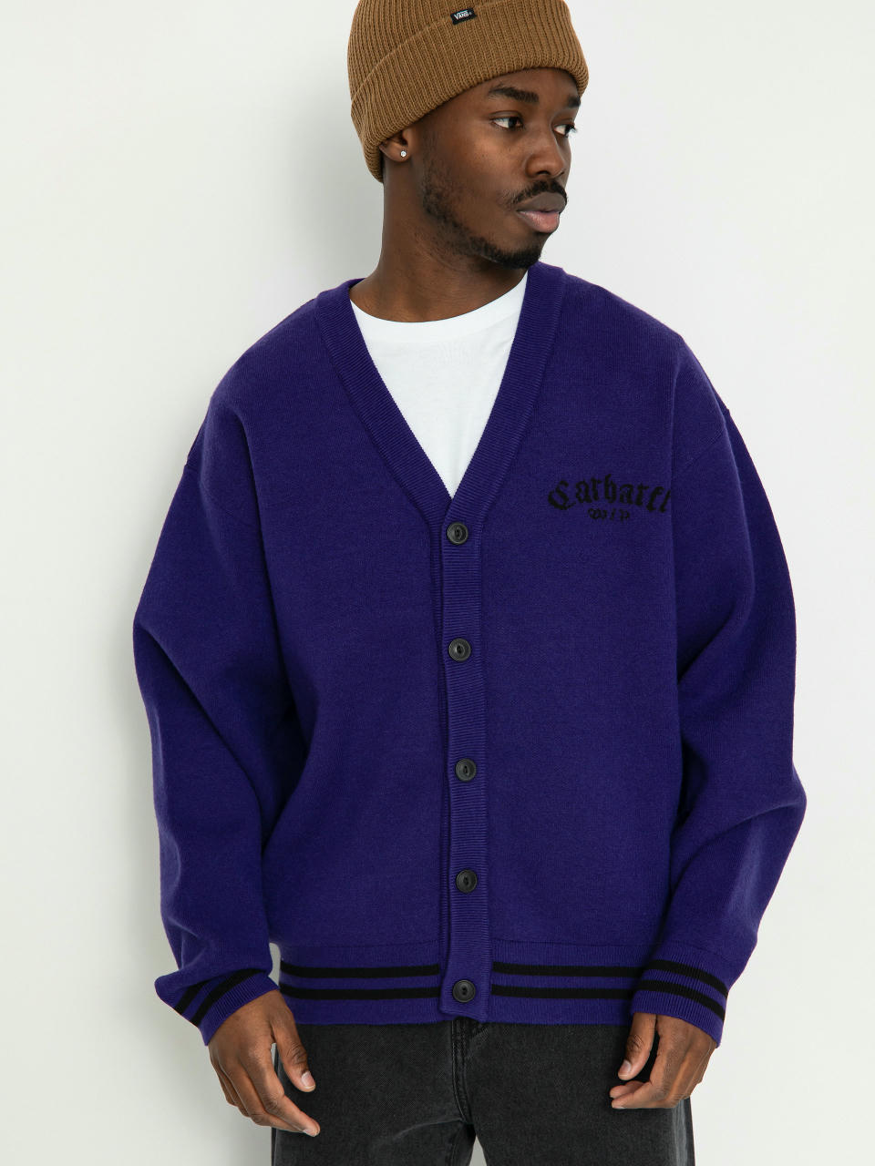 Светр Carhartt WIP Onyx Cardigan (tyrian/black)