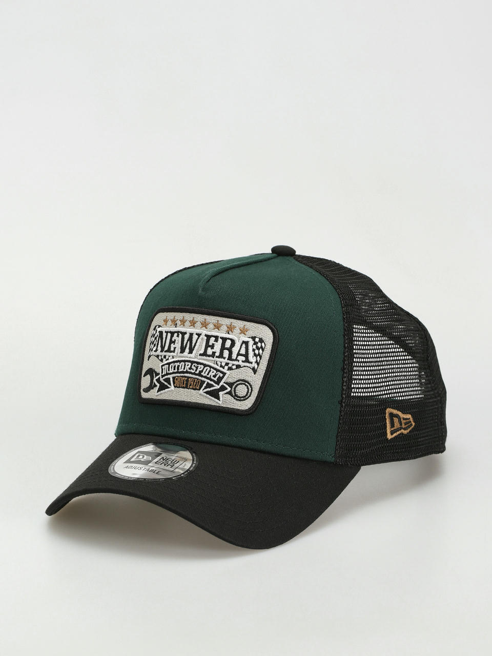 Кепка New Era Patch Efame Trucker (dark green)