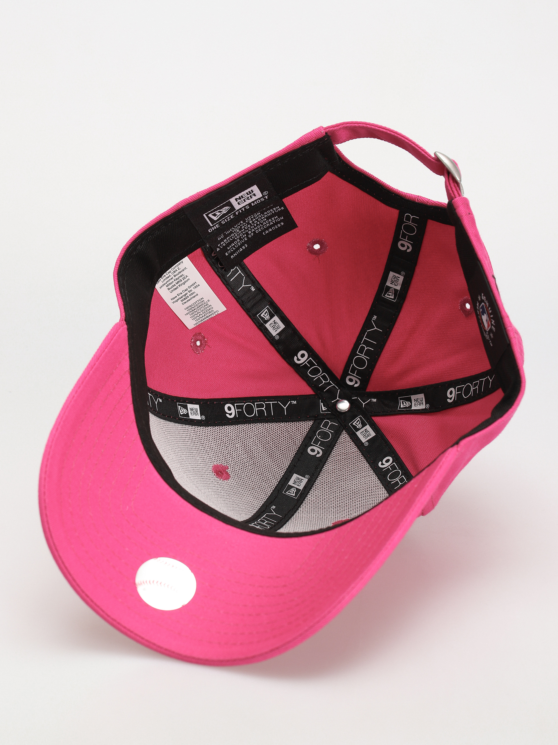 Кепка New Era League Essential 9Forty New York Yankees Wmn (pink/white)