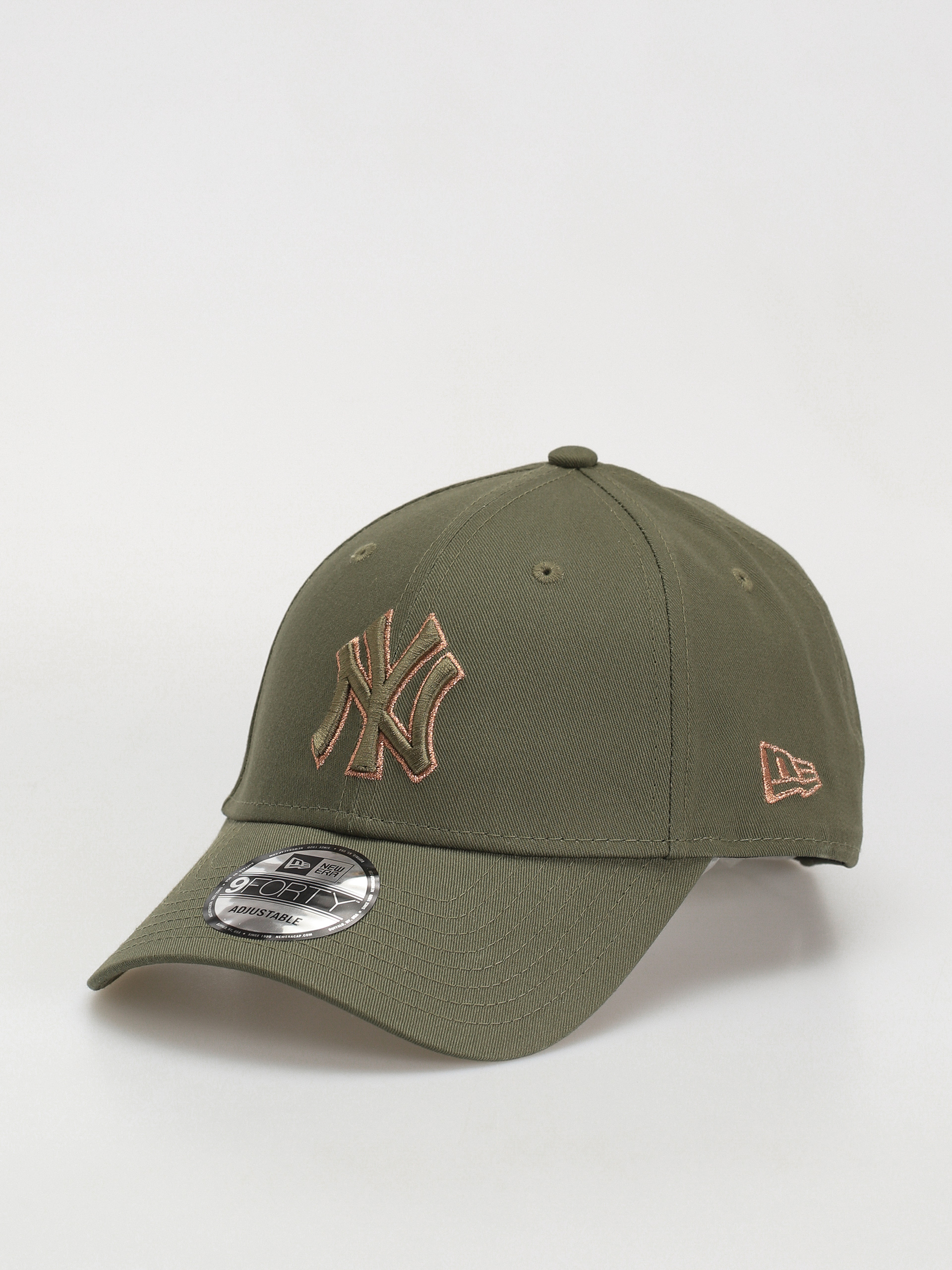 Кепка New Era Metallic Outline 9Forty New York Yankees (khaki)