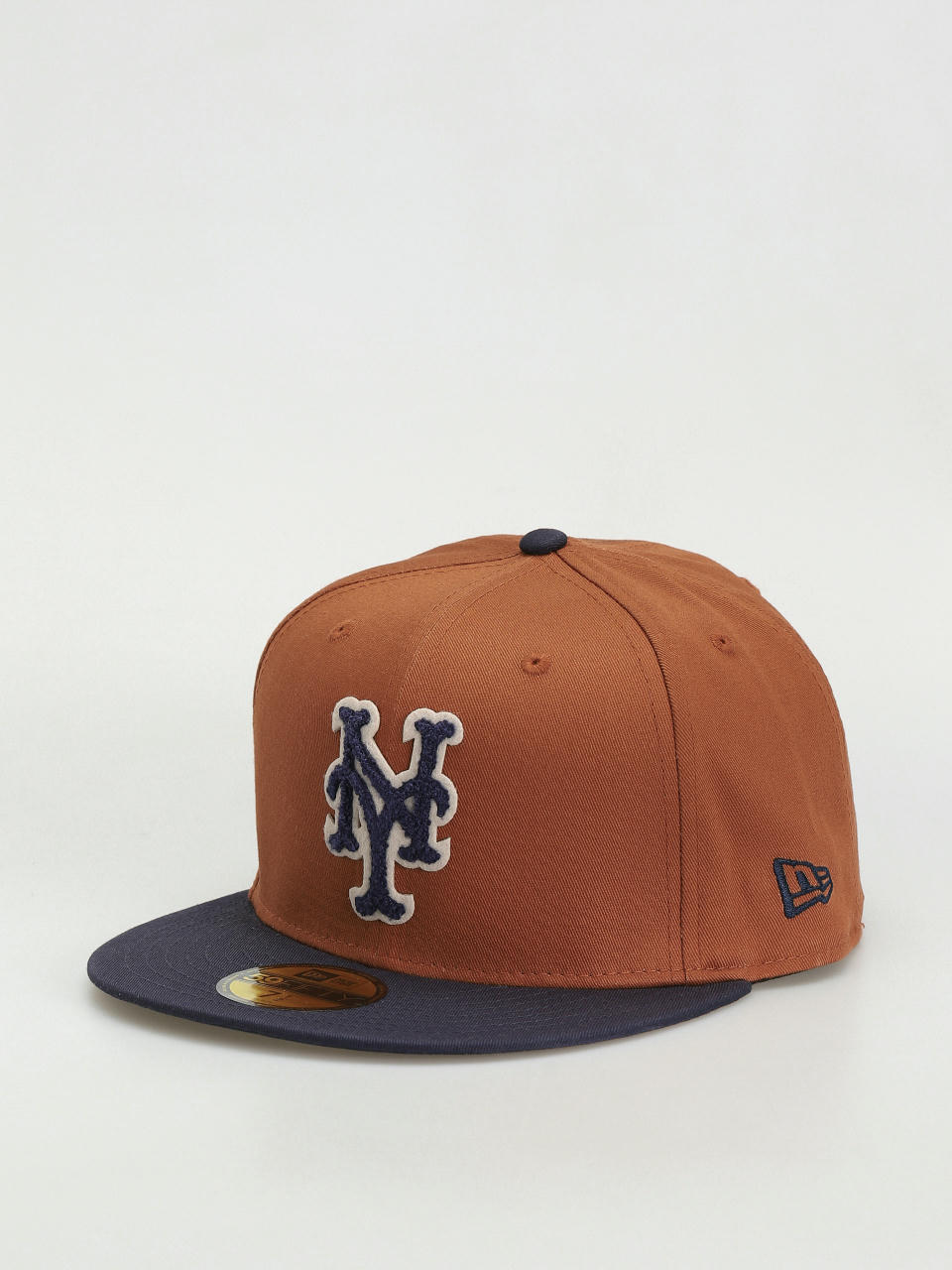 Кепка New Era Boucle 59Fifty New York Mets (brown/navy)