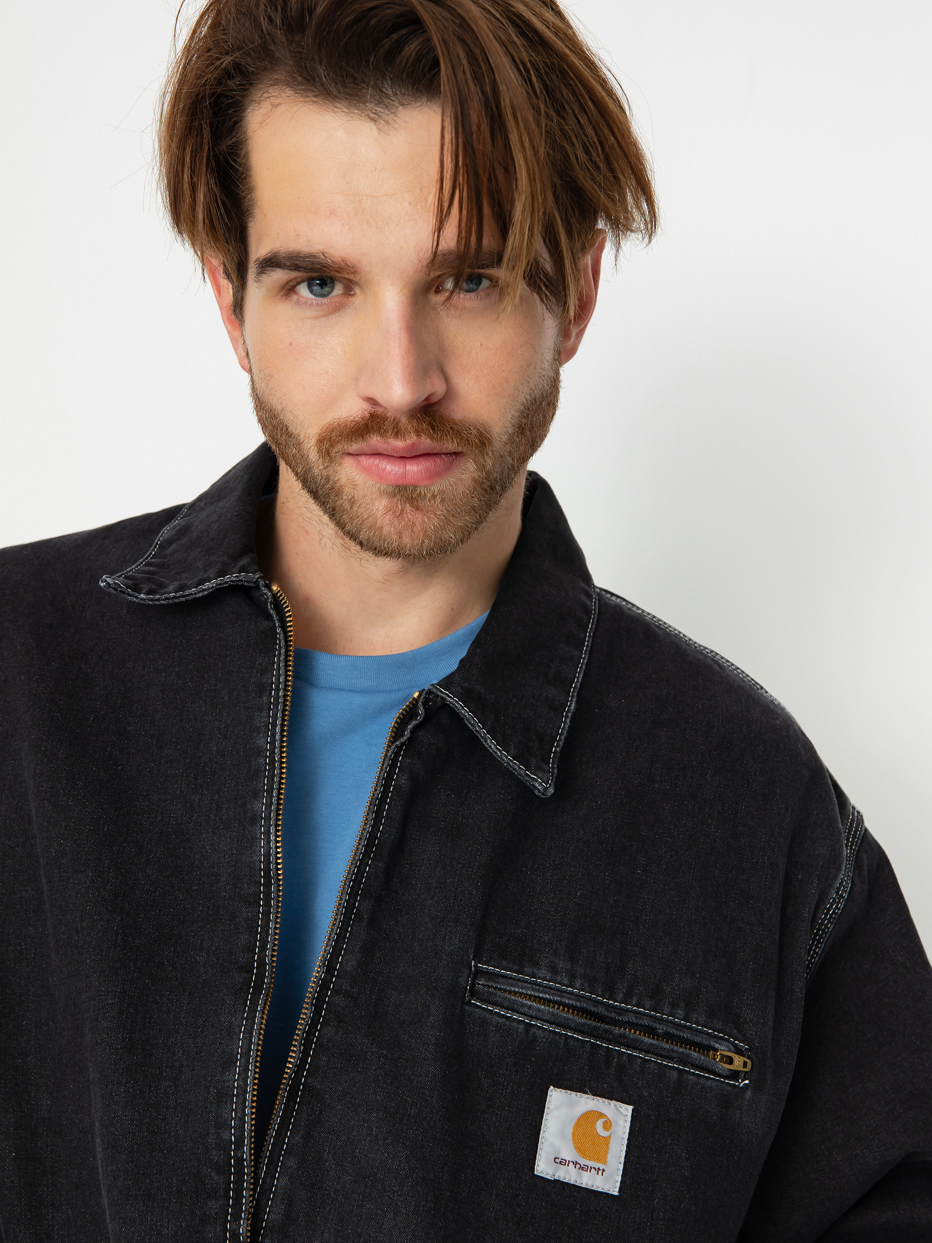 CARHARTT WIP OG Detroit Jacket ブラック Carhartt WIP OG Detroit Jacket, Black / Black | Official