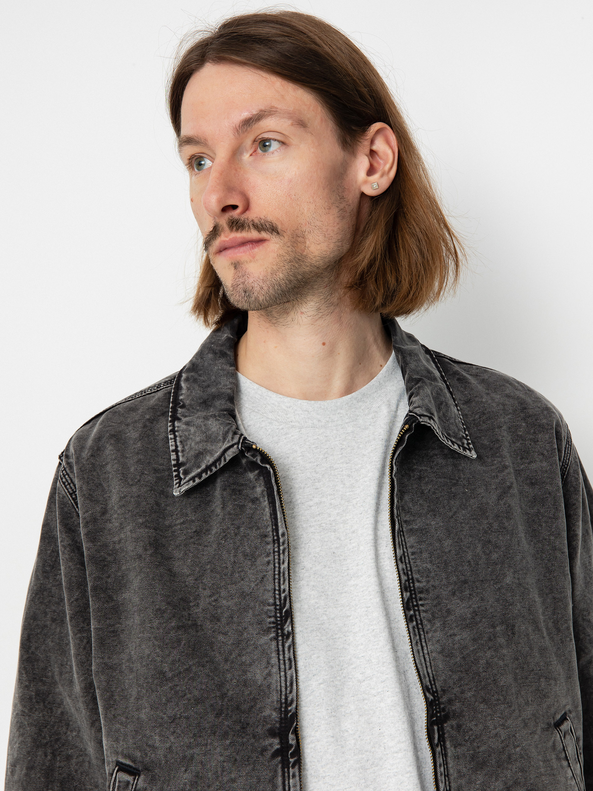 Куртка Dickies Newington (dble dye/acid wash black)