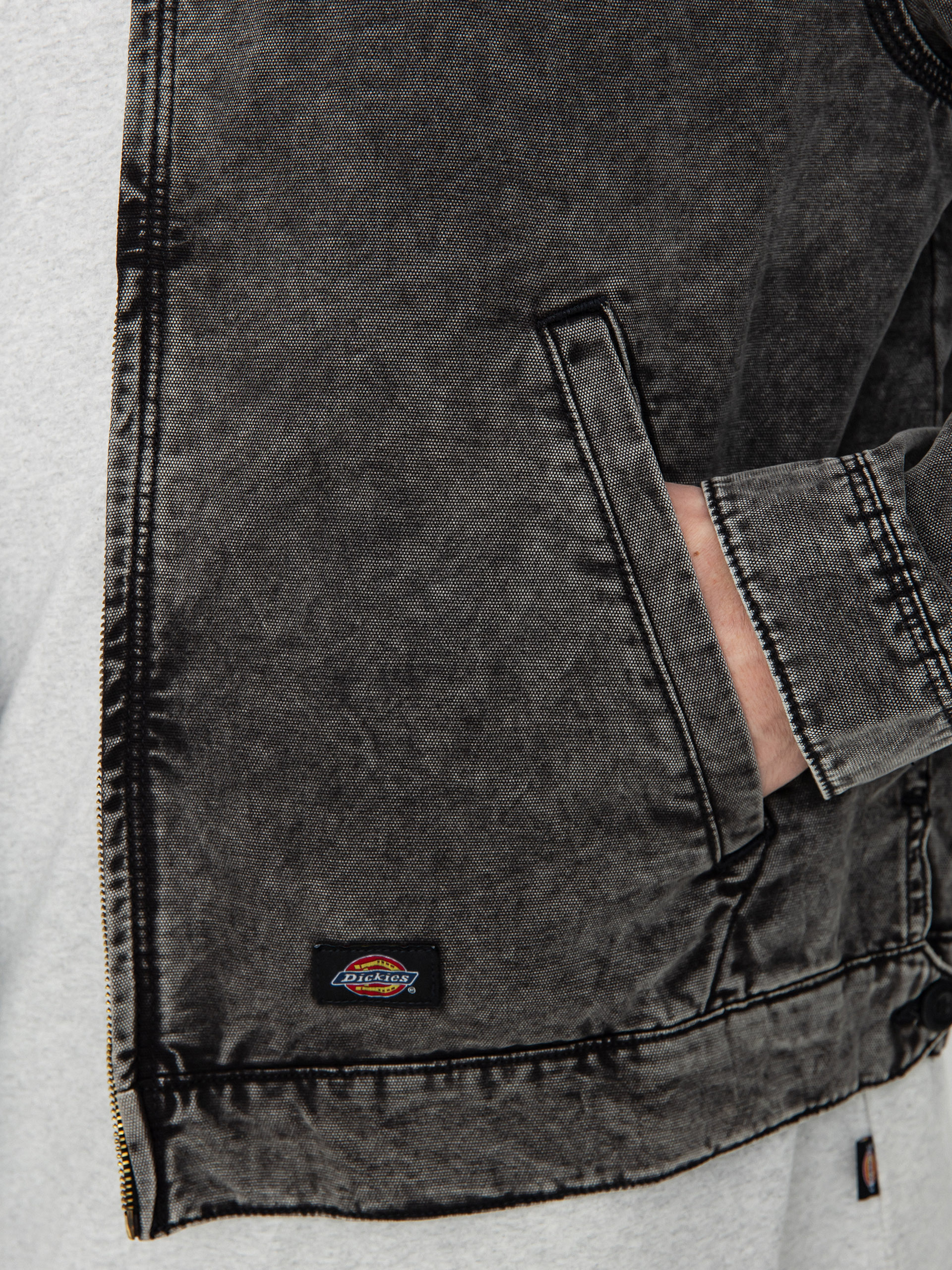 Куртка Dickies Newington (dble dye/acid wash black)