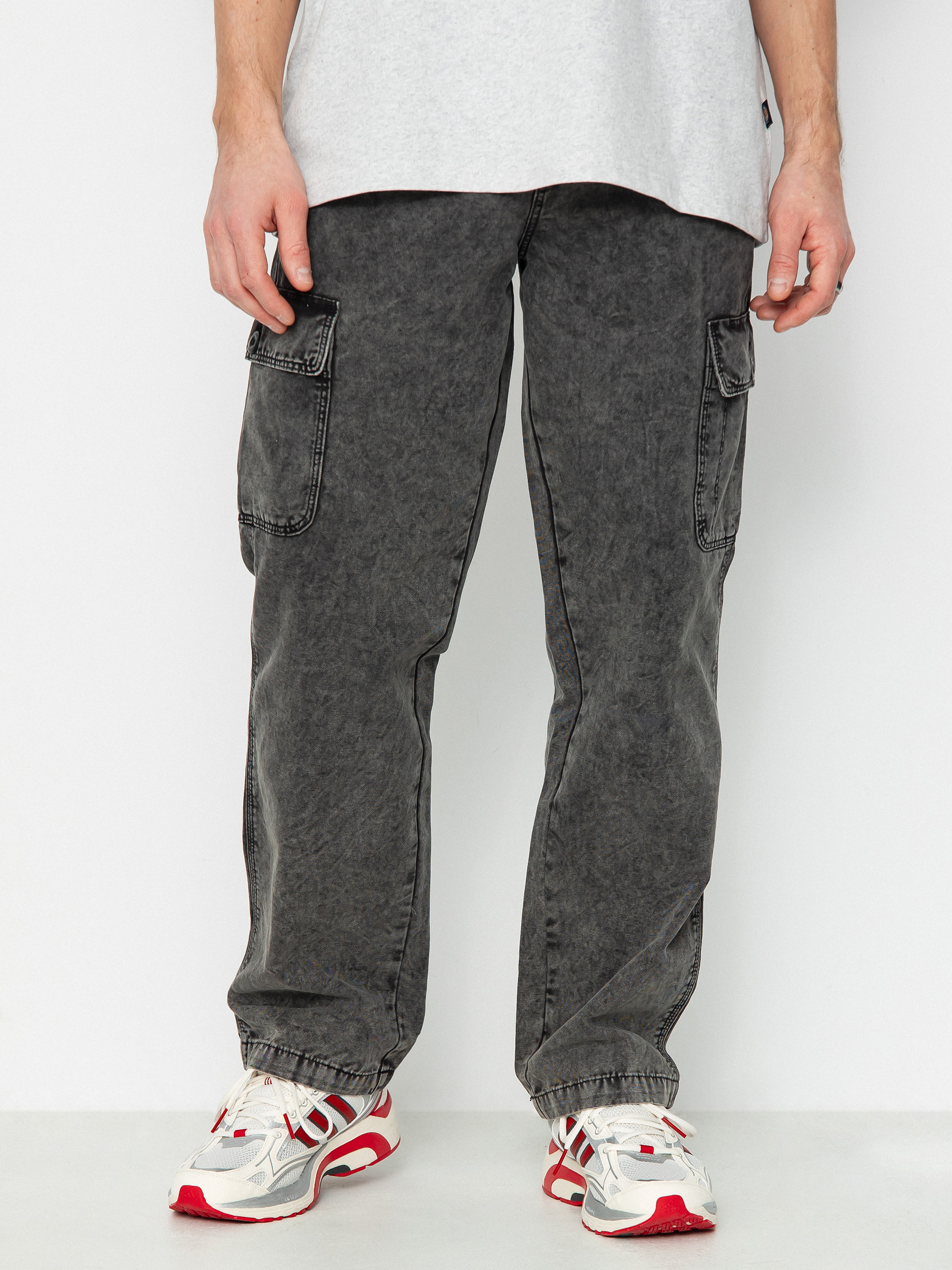 u0428u0442u0430u043du0438 Dickies Newington (dble dye/acid wash black)