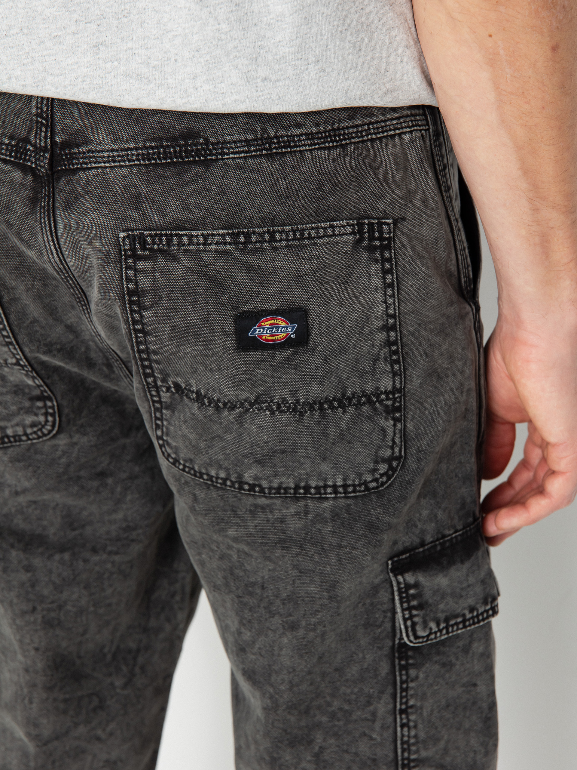 Штани Dickies Newington (dble dye/acid wash black)