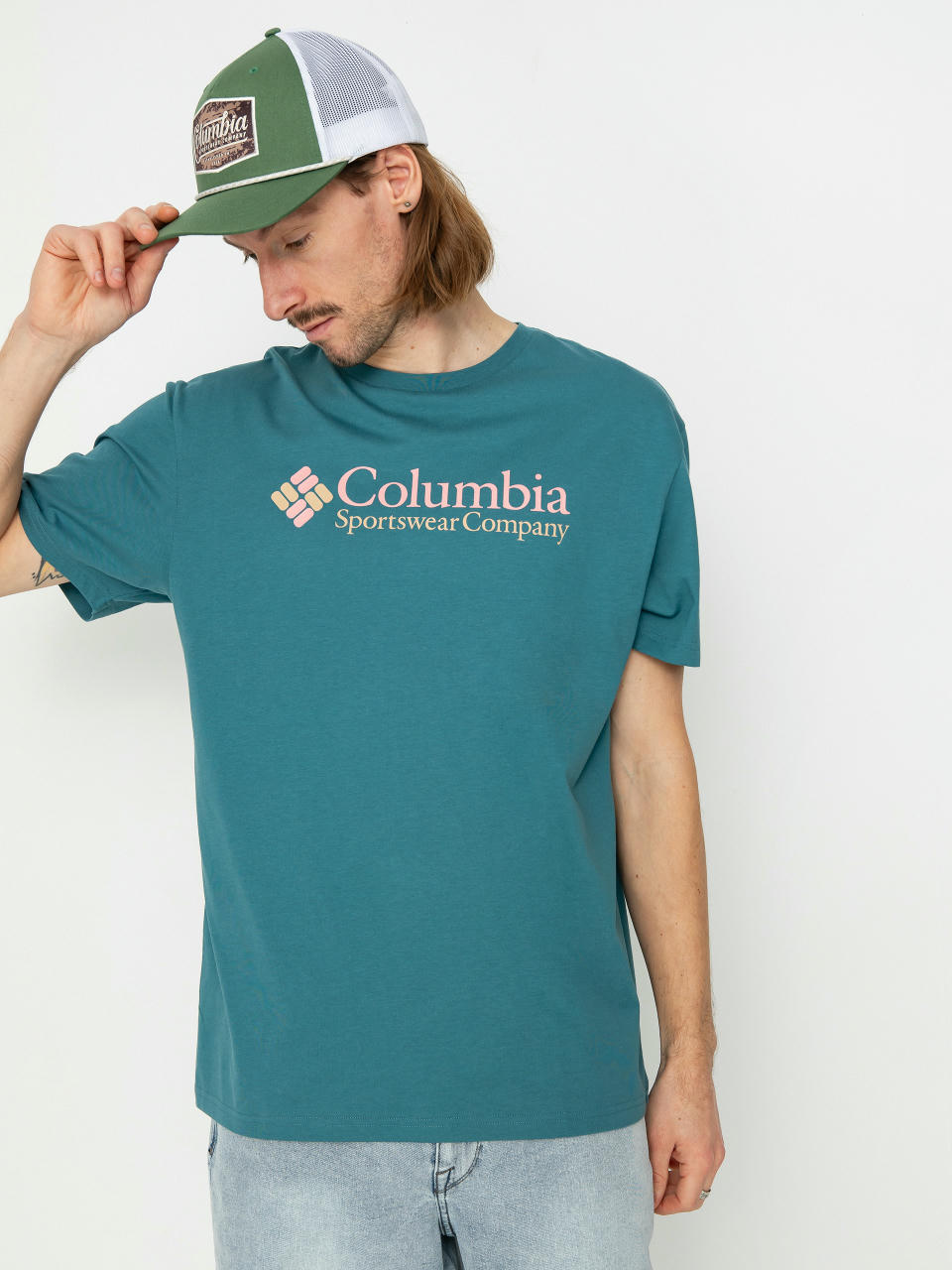 Футболка Columbia Csc Basic Logo (cloudburst/csc retro logo)