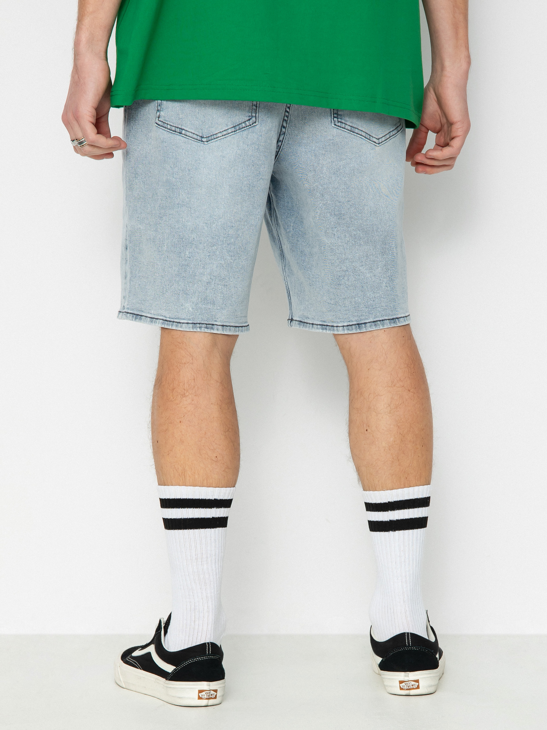 Шорти Volcom Billow Denim (desert dirt indigo)