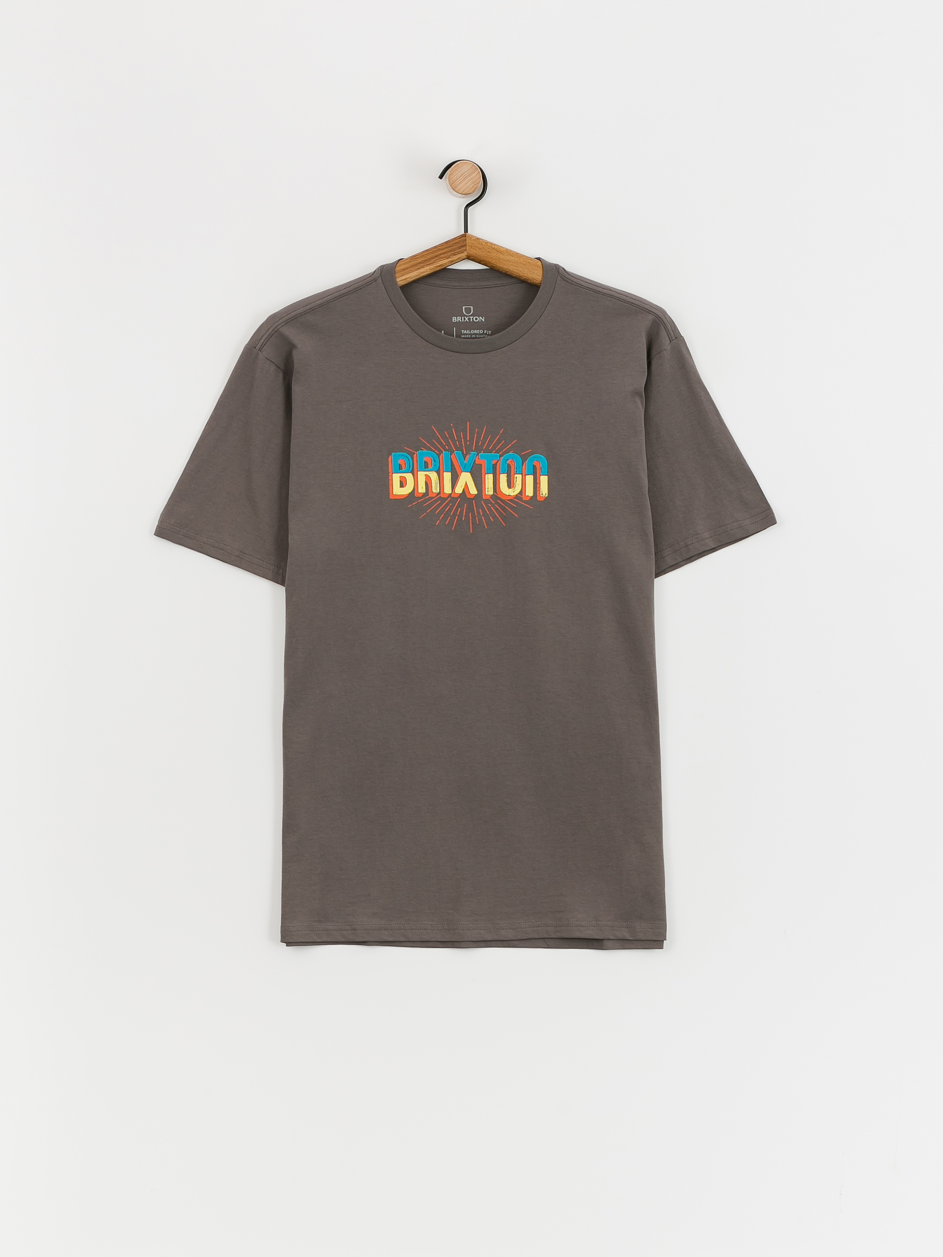 Футболка Brixton Pinnacle Tlrt (charcoal)