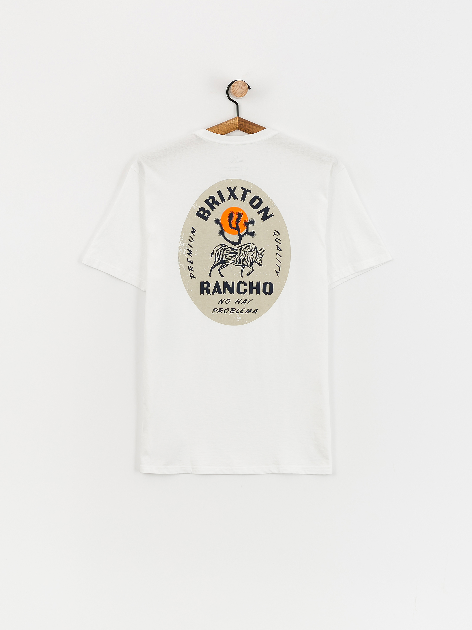 Футболка Brixton Rancho Tlrt (white)
