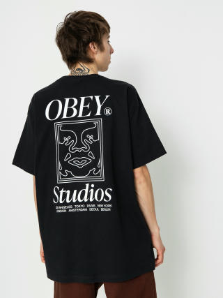 Футболка OBEY Studios Icon (jet black)