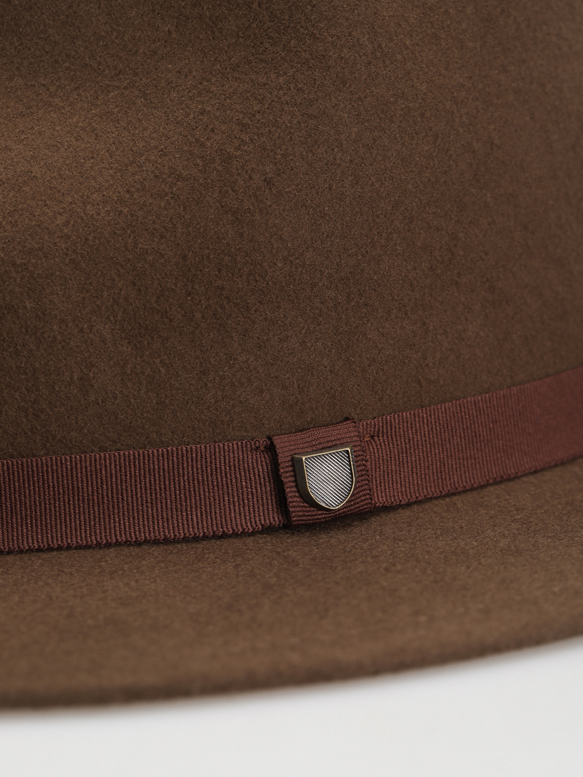 Капелюх Brixton Messer Packable Fedora (dark earth)