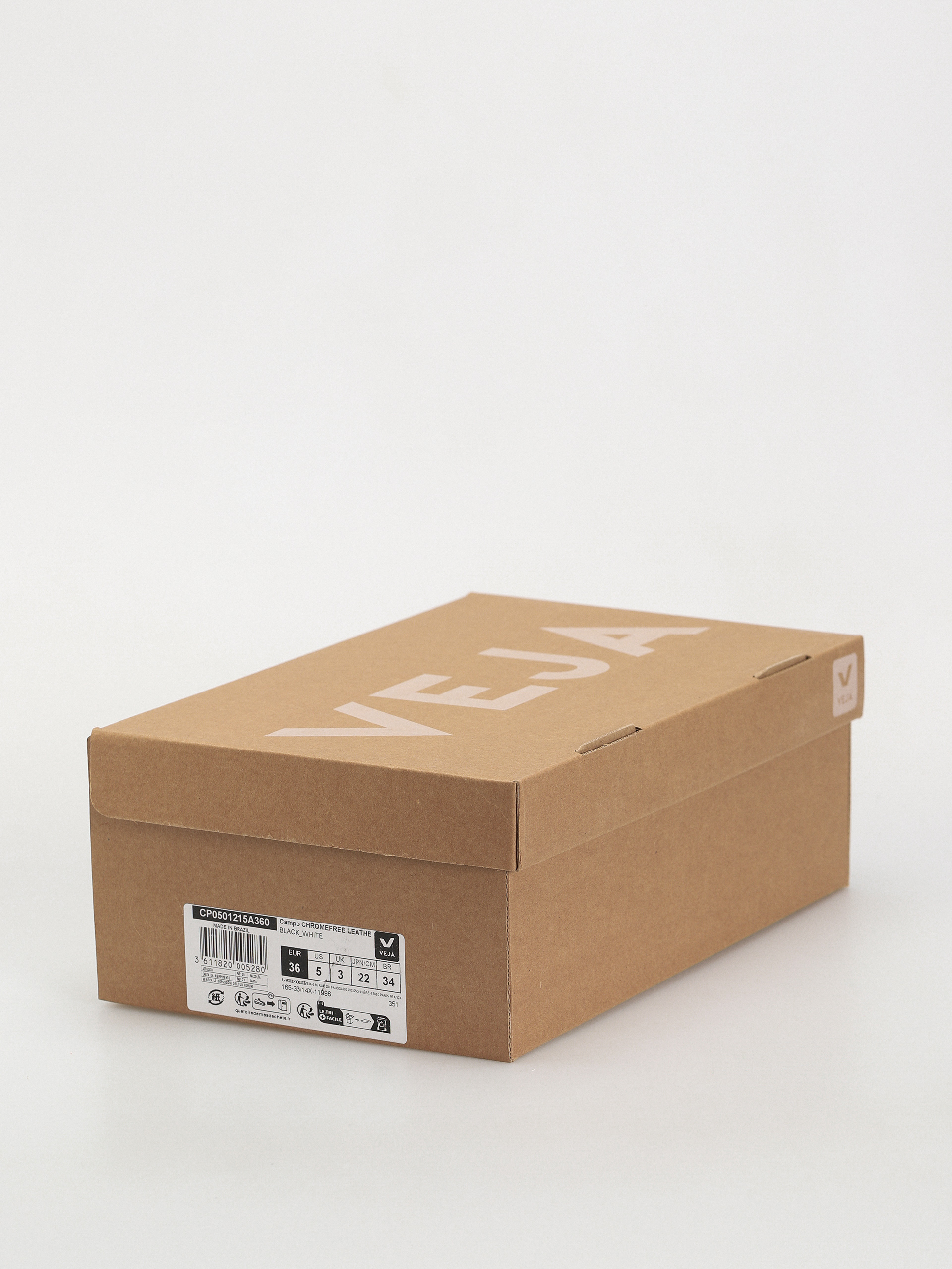 Взуття Veja Campo Wmn (black white)