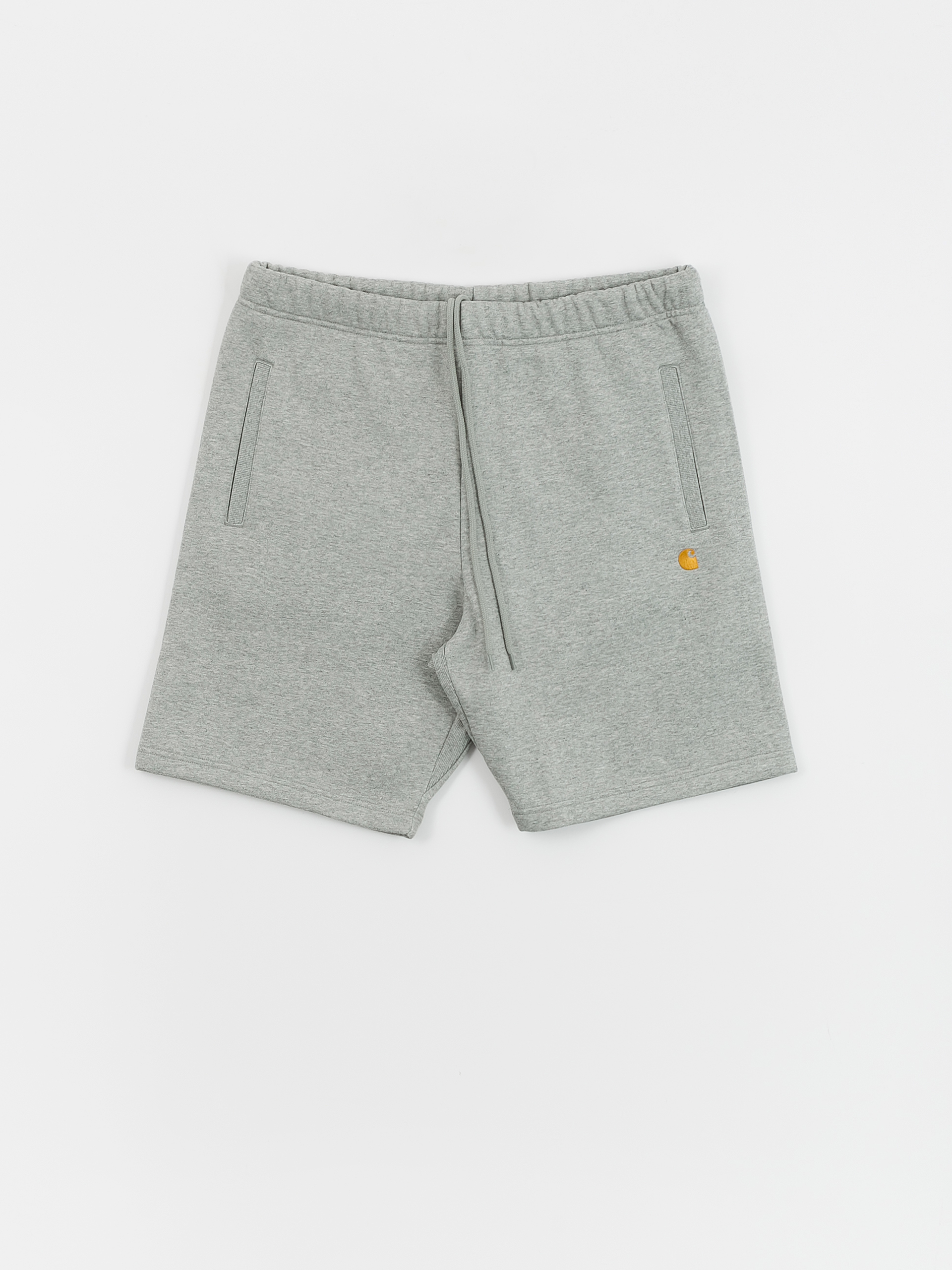 Шорти Carhartt WIP Chase (grey heather/gold)