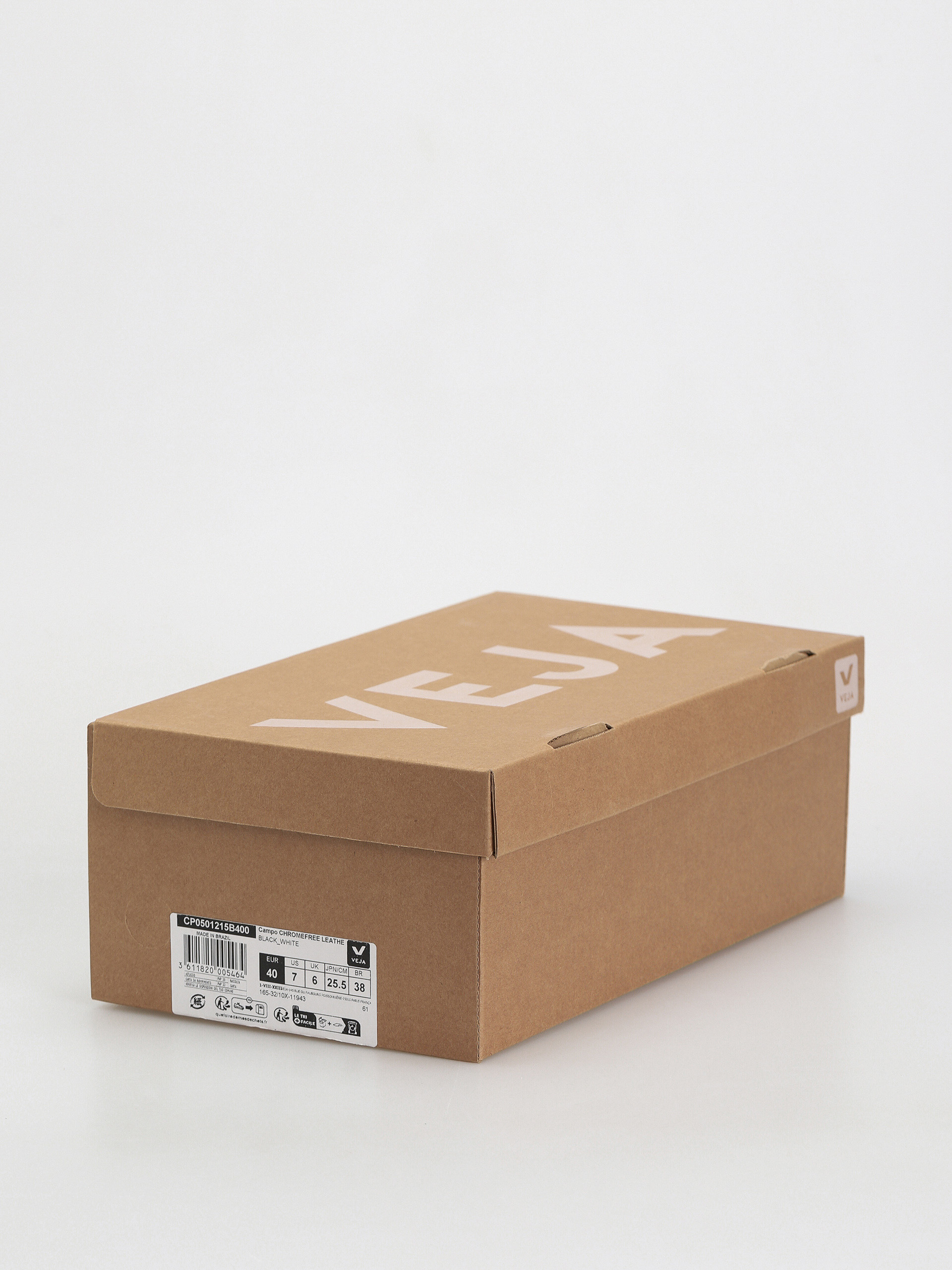 Взуття Veja Campo (black white)